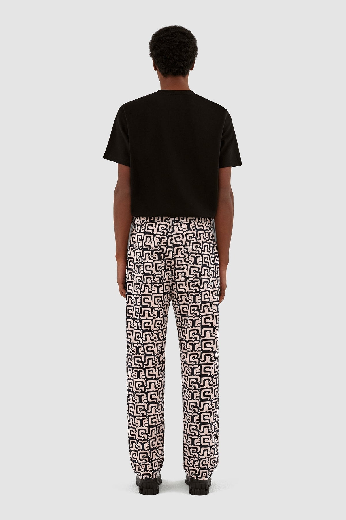 Pantalon Jonas Allover - Marine/Crème
