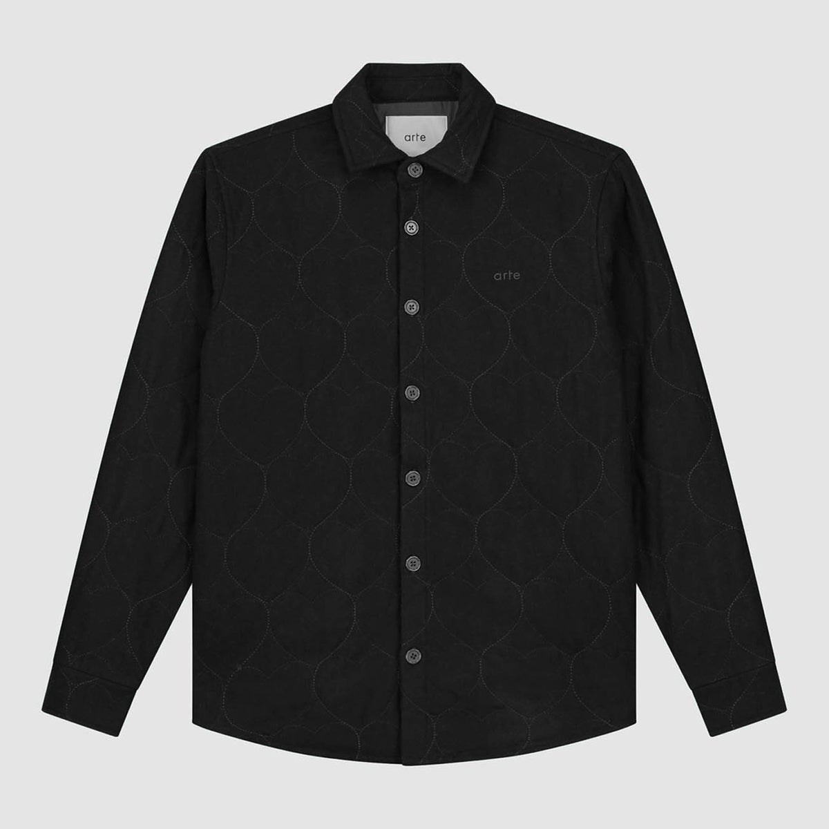Chemise matelassée Stockton - Noir