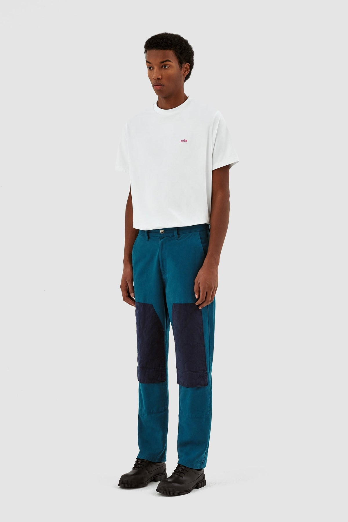 Pantalon rembourré Jules Heart - Bleu pétrole