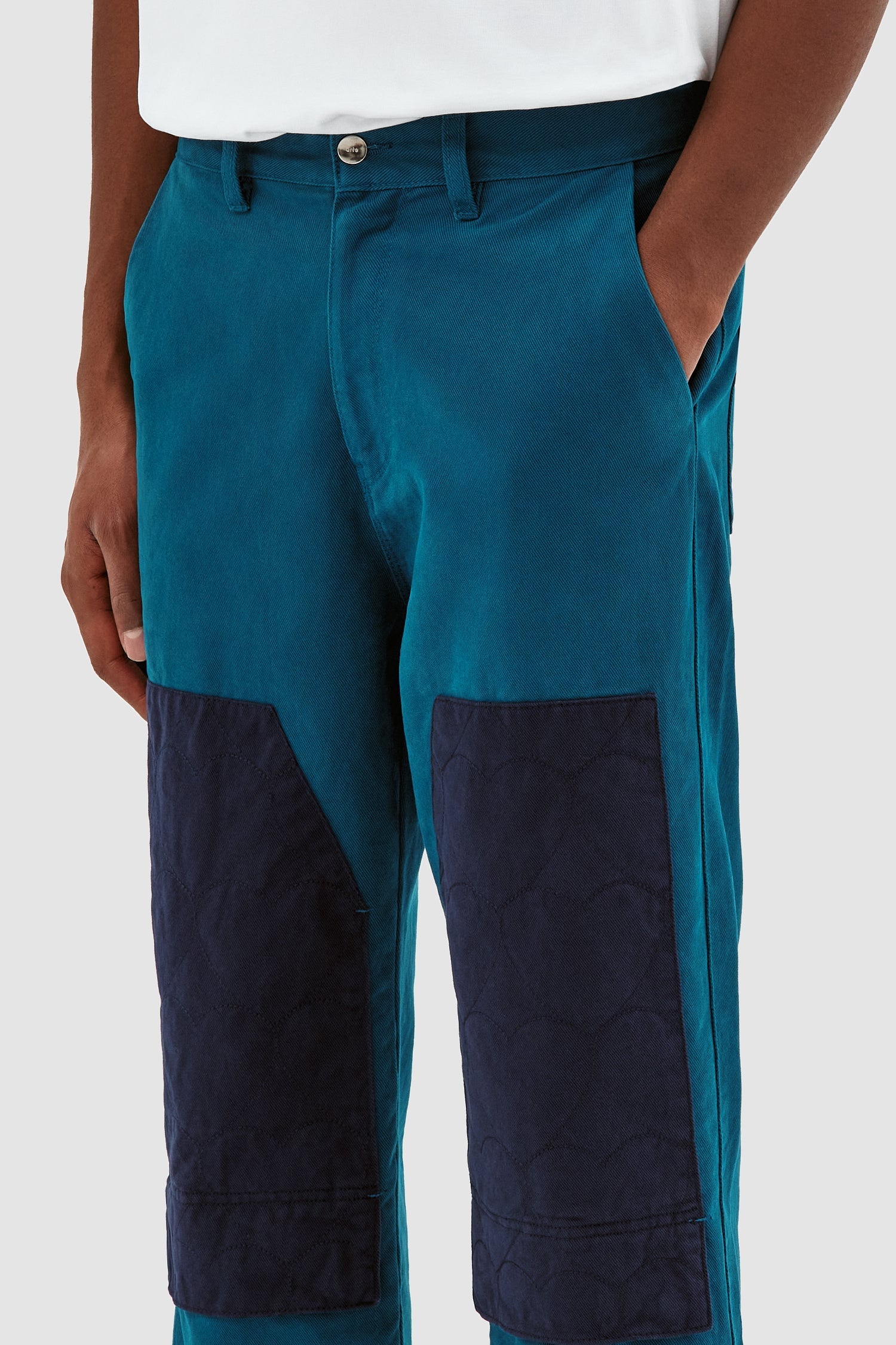 Pantalon rembourré Jules Heart - Bleu pétrole