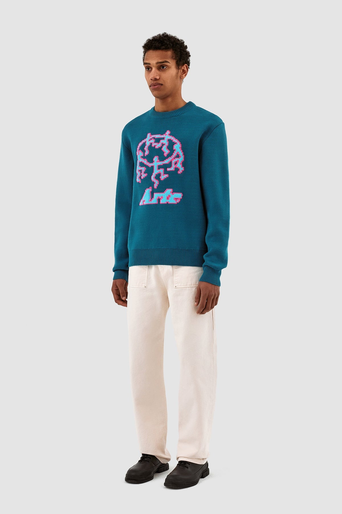 Pull Kobe Pixel Dancers - Bleu pétrole