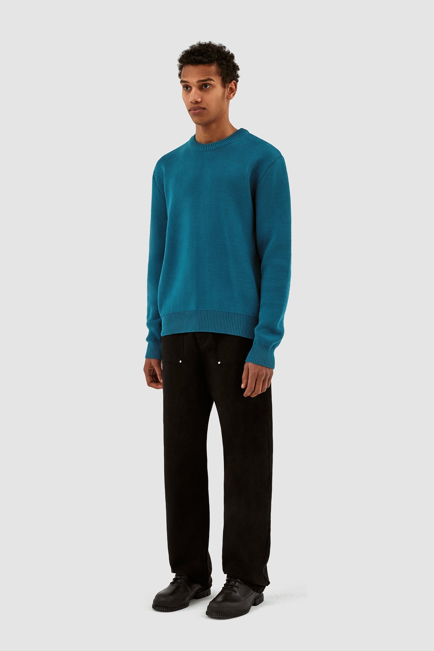 Pull Kobe Back Heart - Bleu pétrole