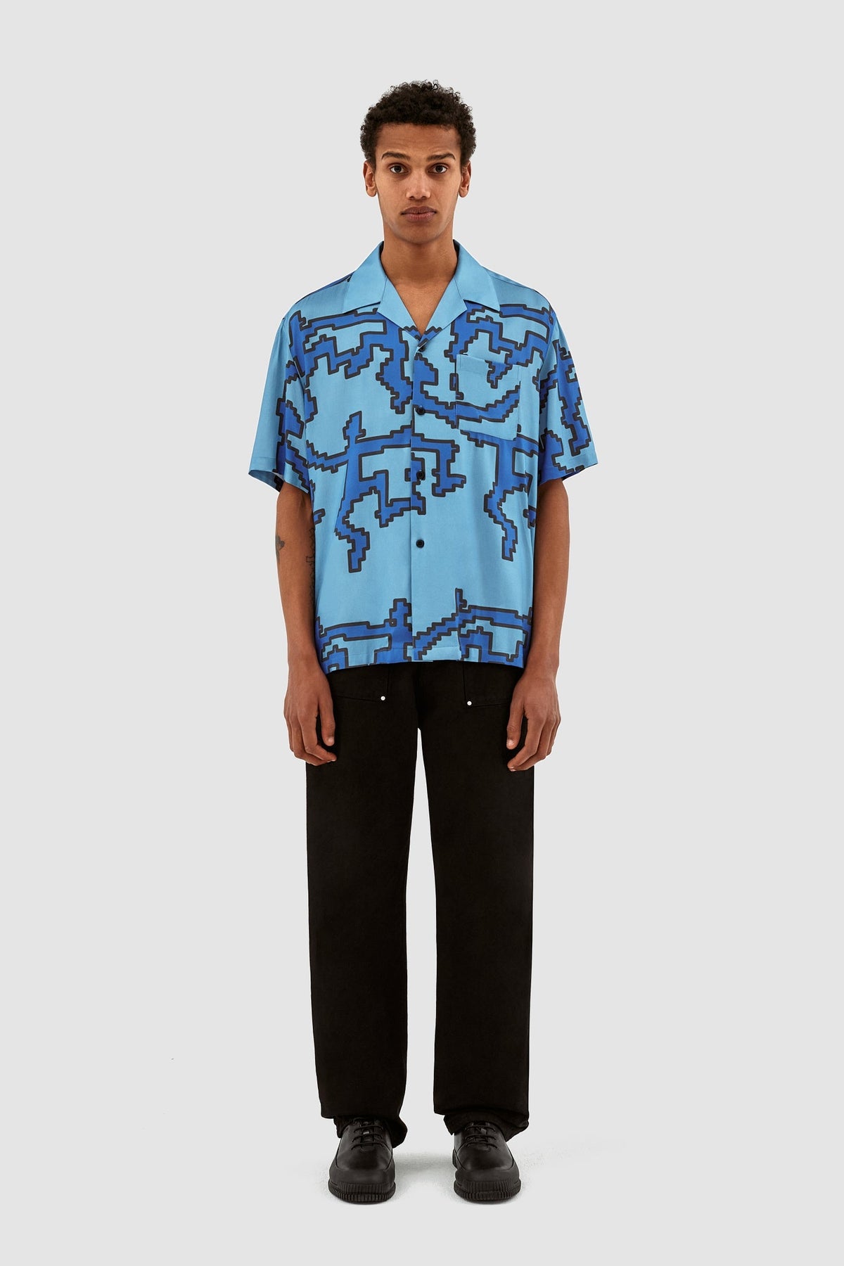 Chemise Scottie Dancers - Bleu clair