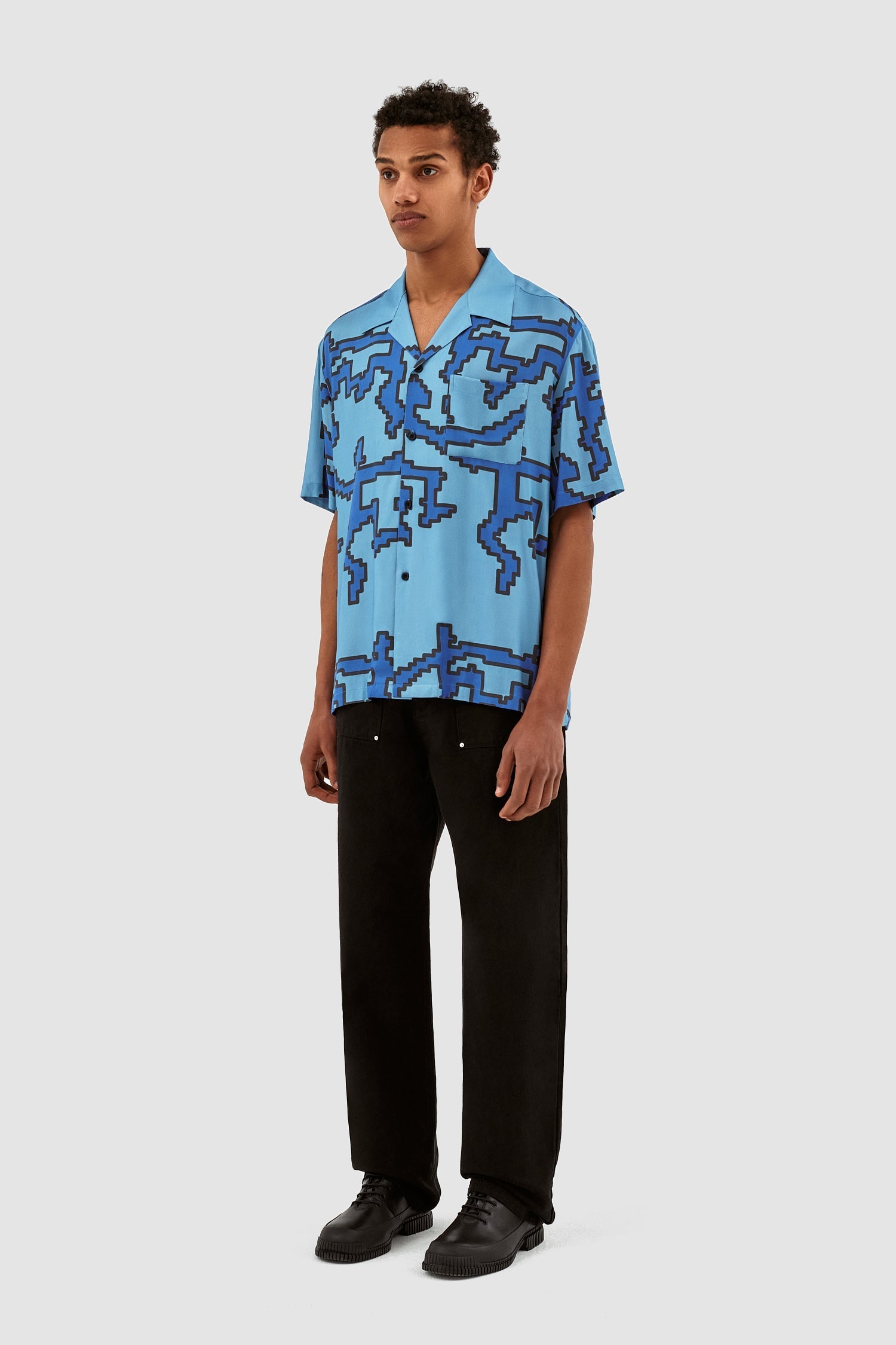 Chemise Scottie Dancers - Bleu clair