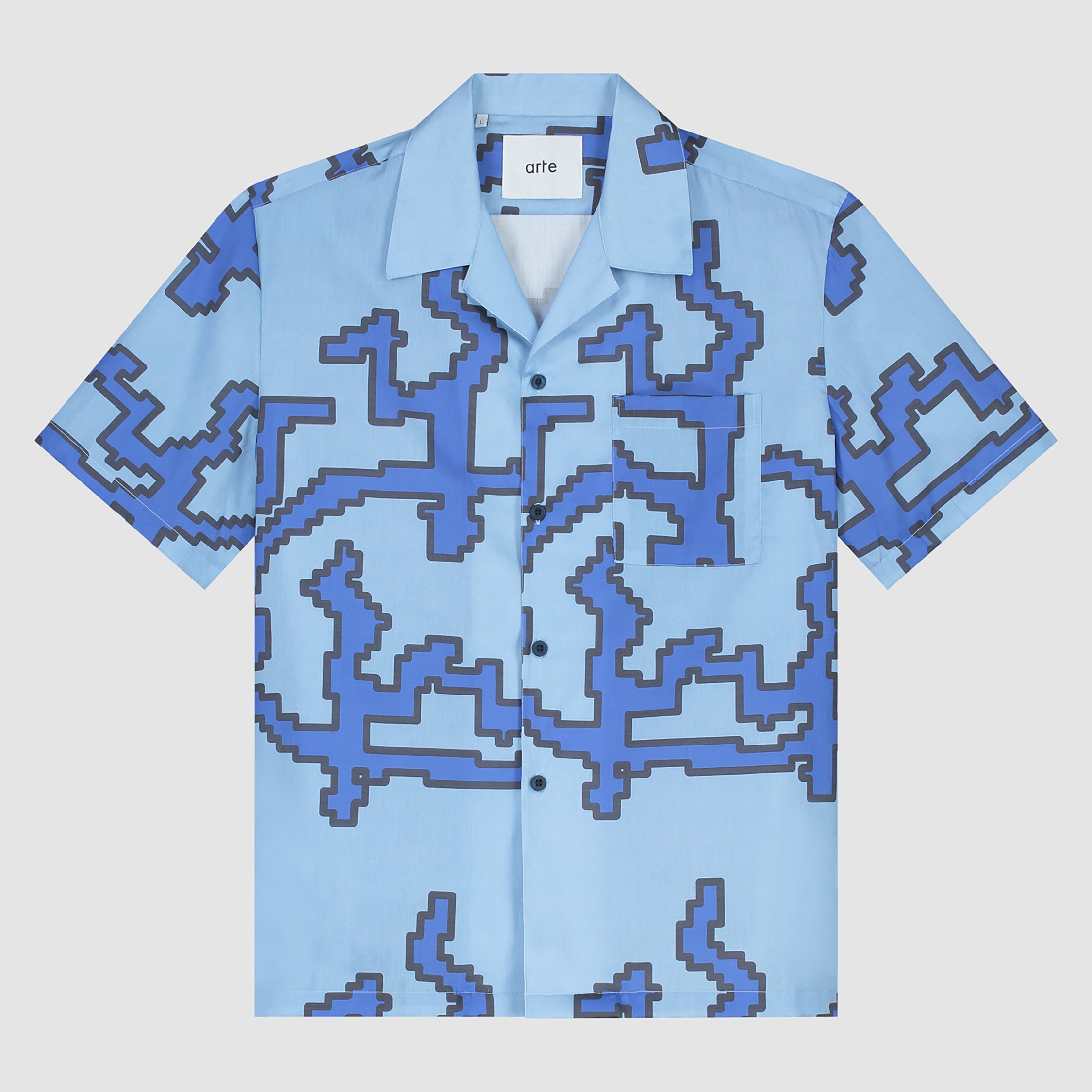 Chemise Scottie Dancers - Bleu clair