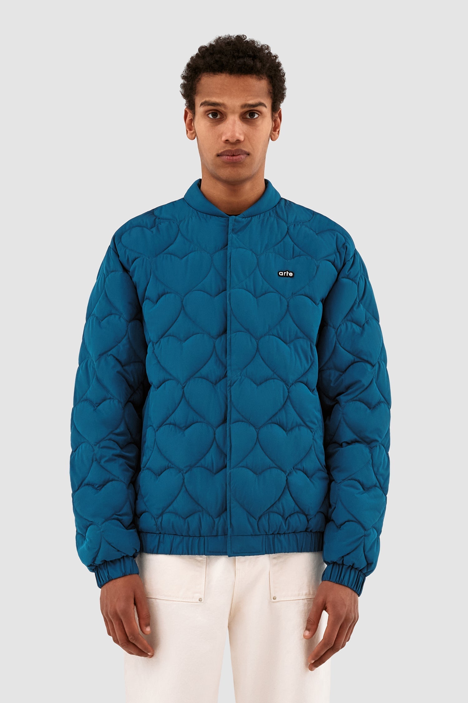 Veste Jonas Heart - Bleu pétrole