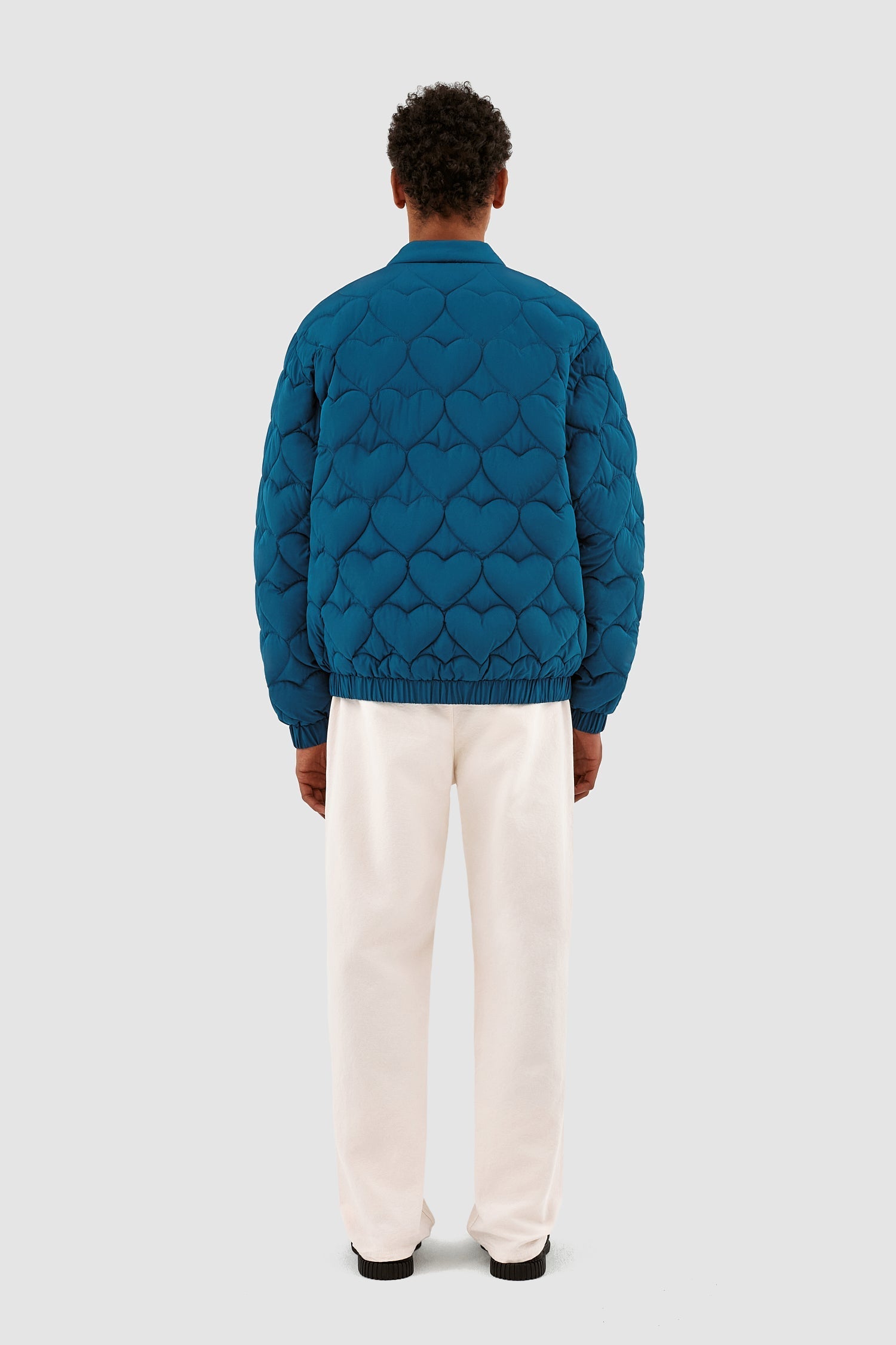 Veste Jonas Heart - Bleu pétrole