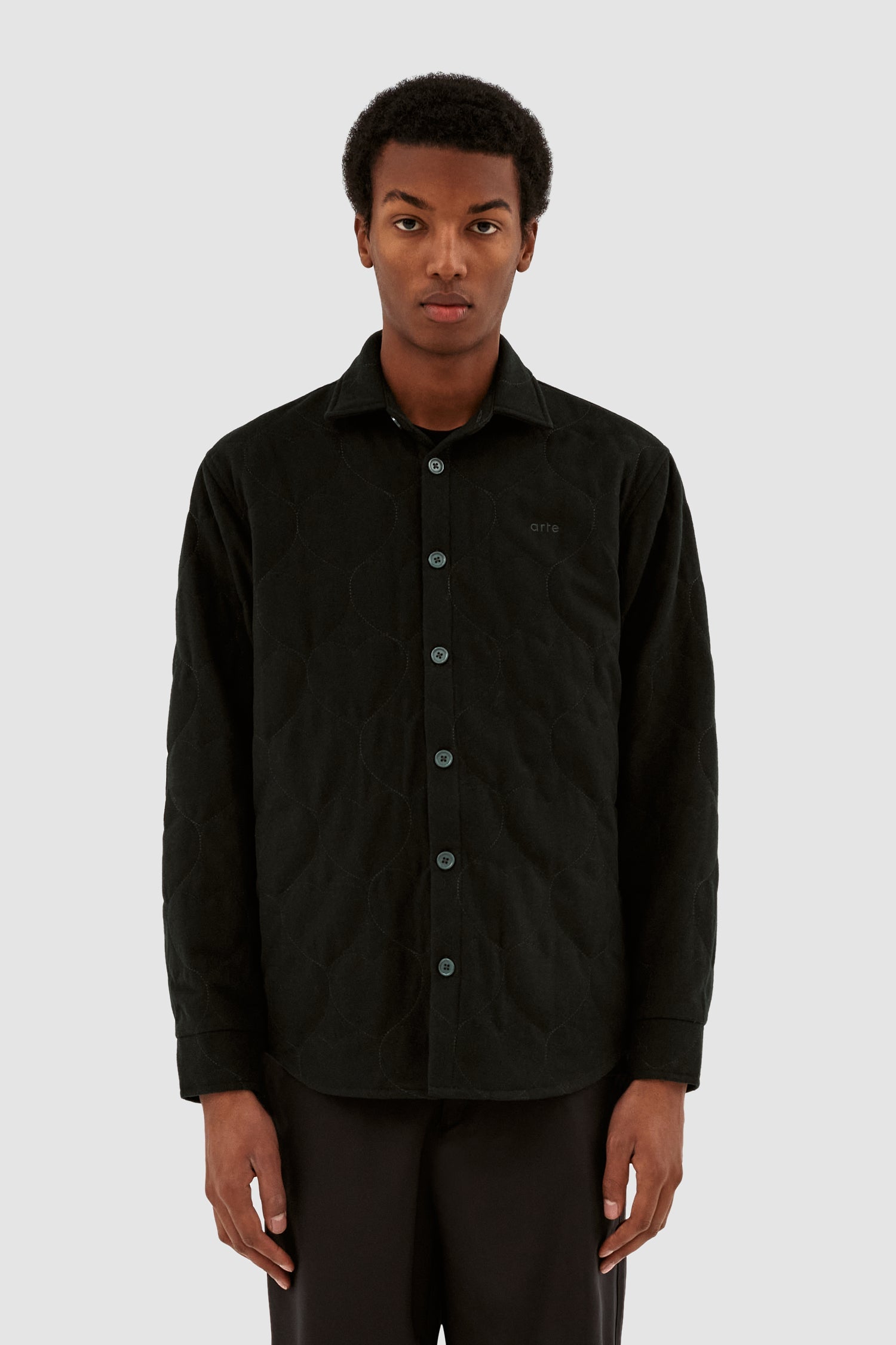 Chemise matelassée Stockton - Vert foncé
