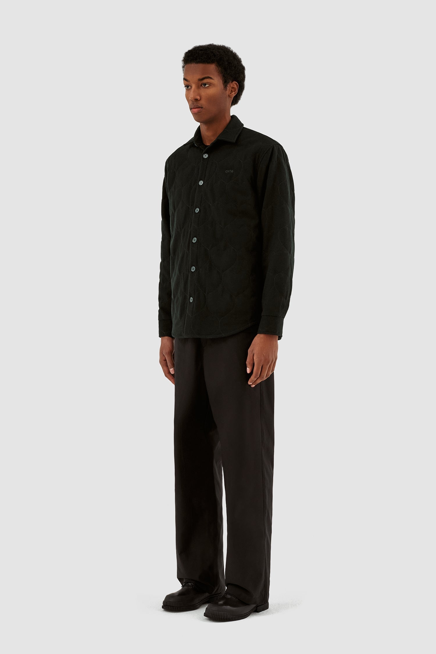 Chemise matelassée Stockton - Vert foncé