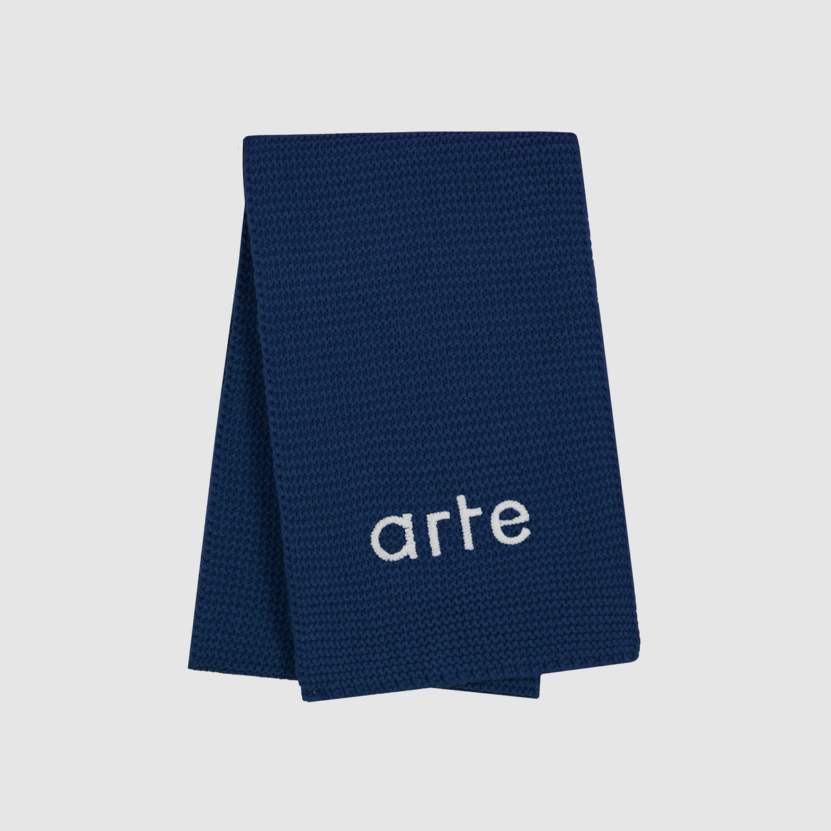 Écharpe en tricot Aaron - Marine