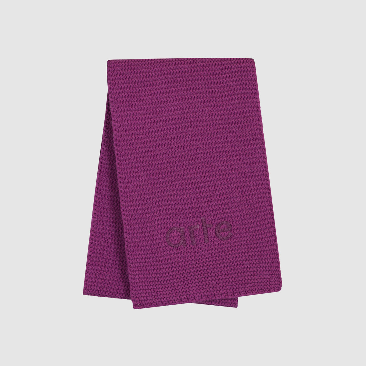 Écharpe en tricot Aaron - rose