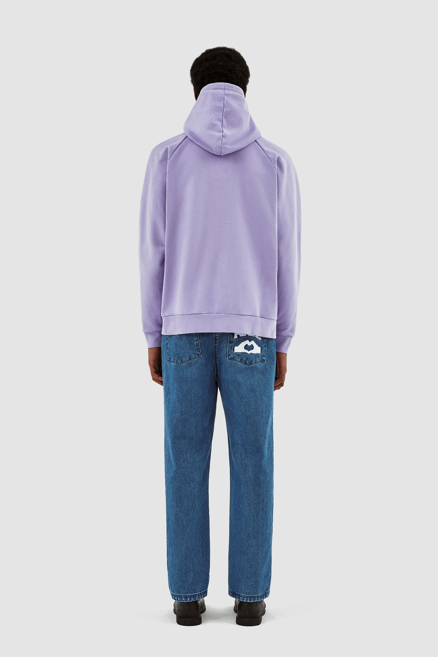 Joe Pixel Dancer Zip Hoodie - Lilas