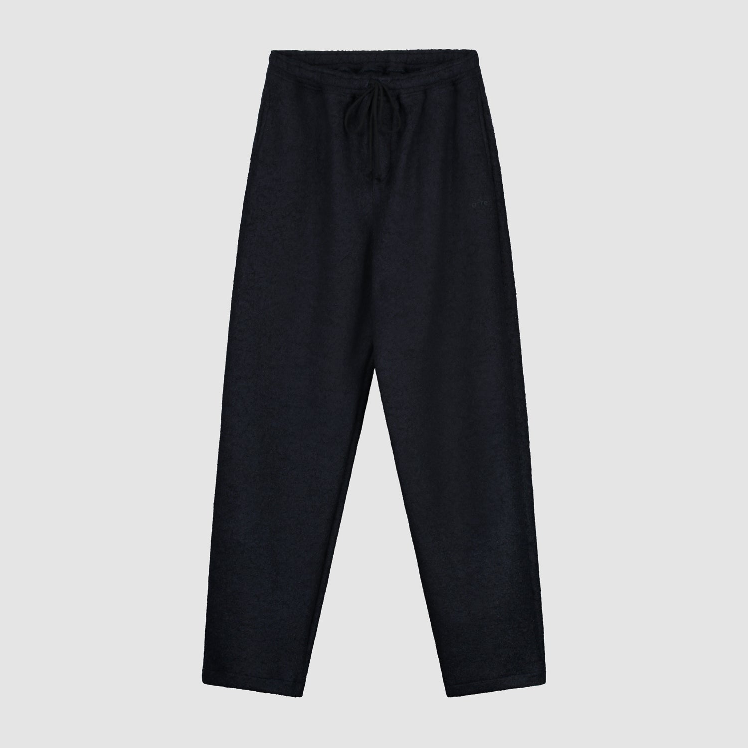 Pantalon en laine bouillie - Marine