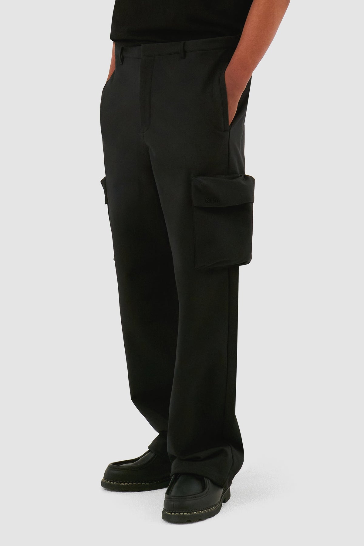 Pantalon à poches 3D - Noir