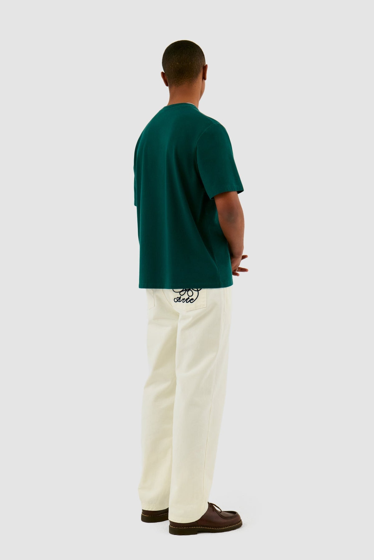T-shirt avec logo en forme de cœur - Vert