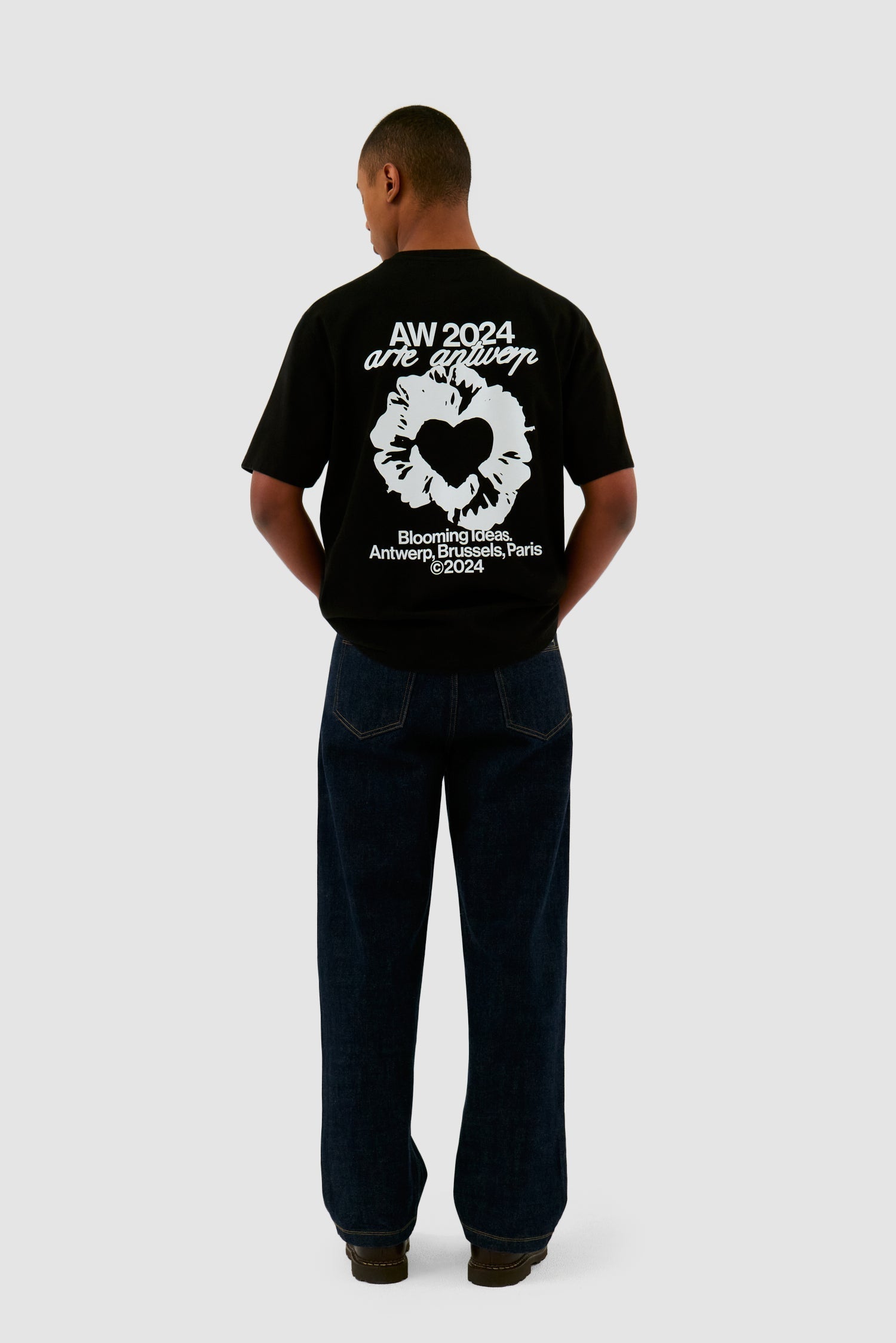 T-shirt Rose - Noir
