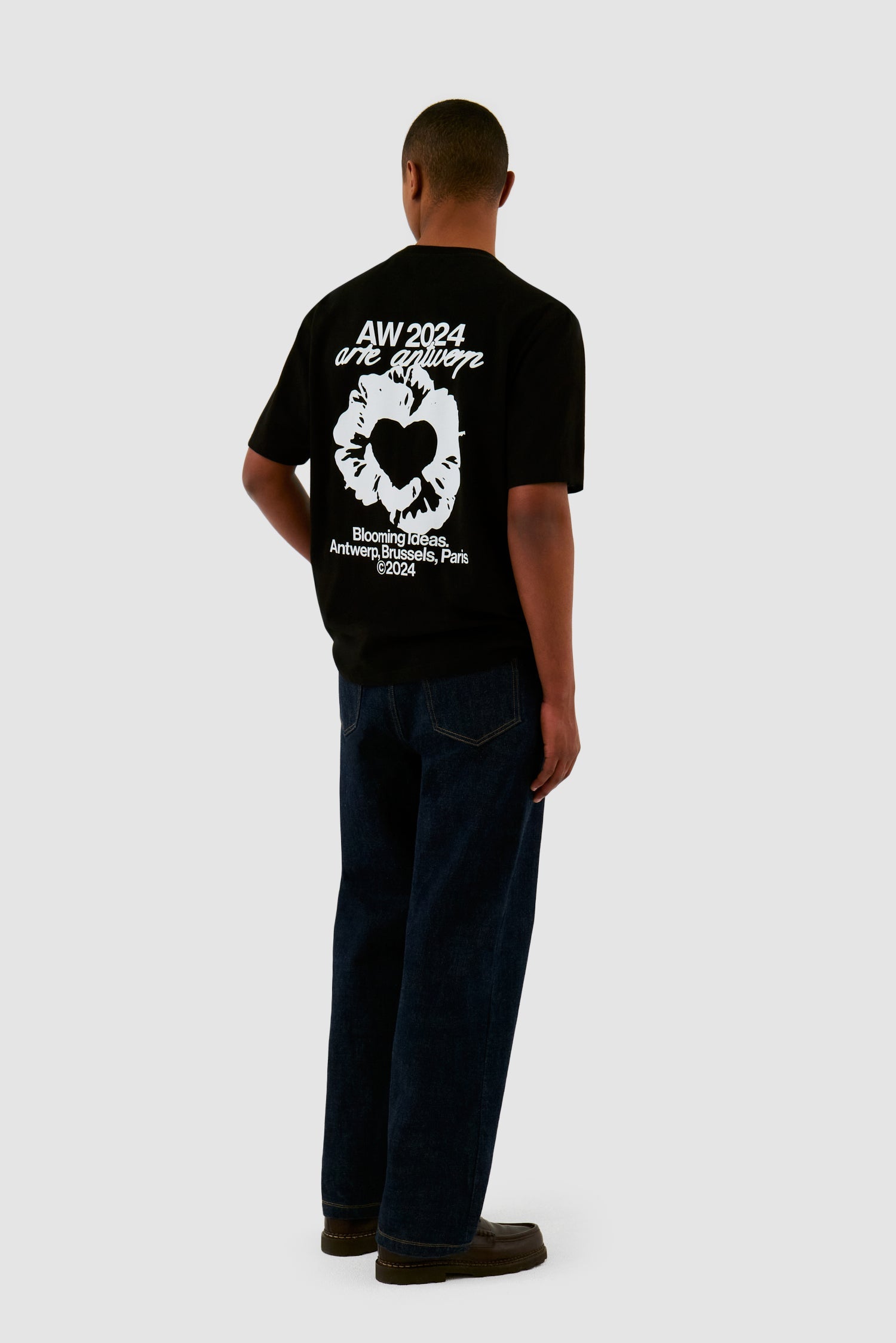 T-shirt Rose - Noir