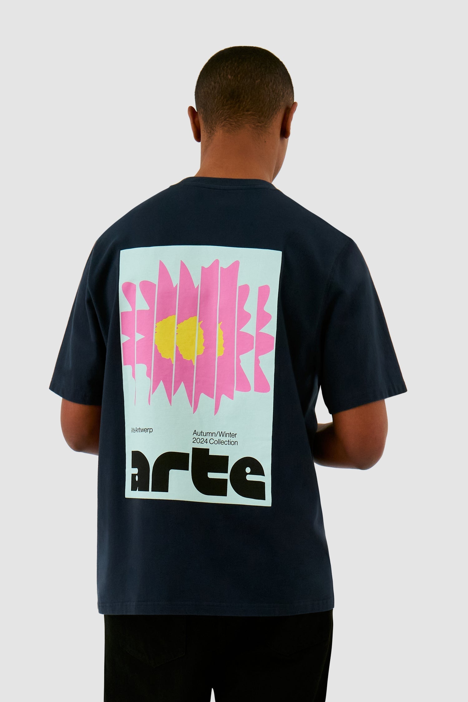 T-shirt Flower Poster - Marine