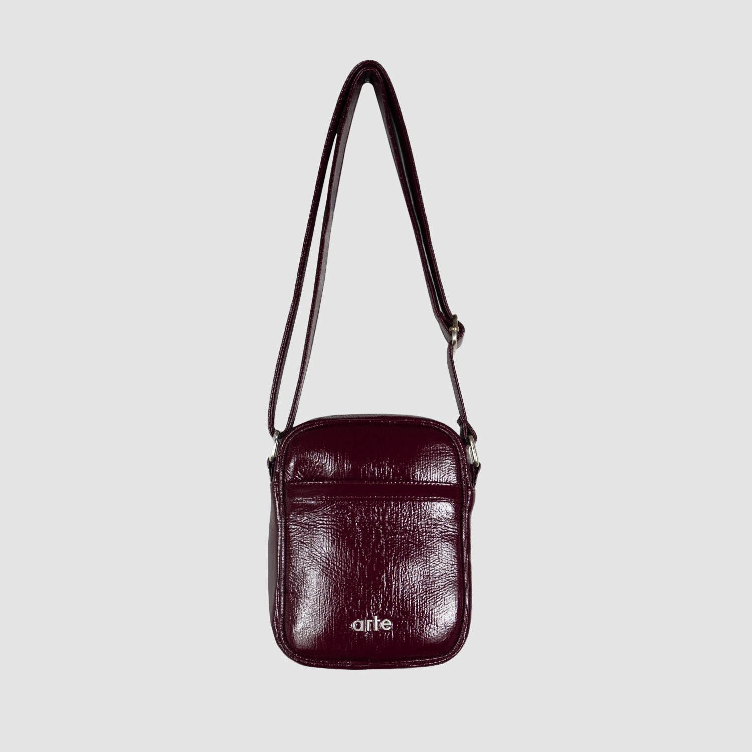 Sac à bandoulière brillant - Rouge