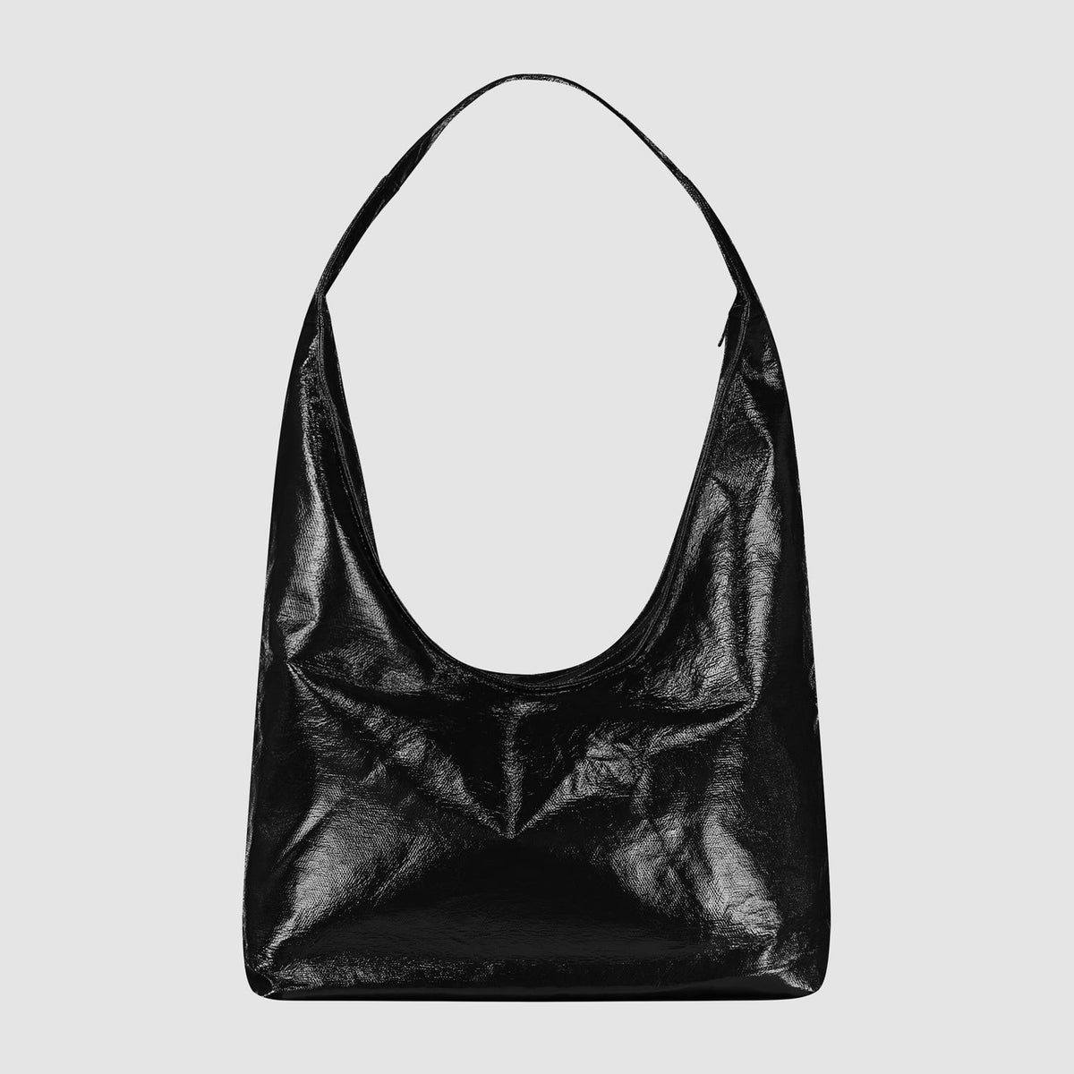 Grand sac brillant - Noir