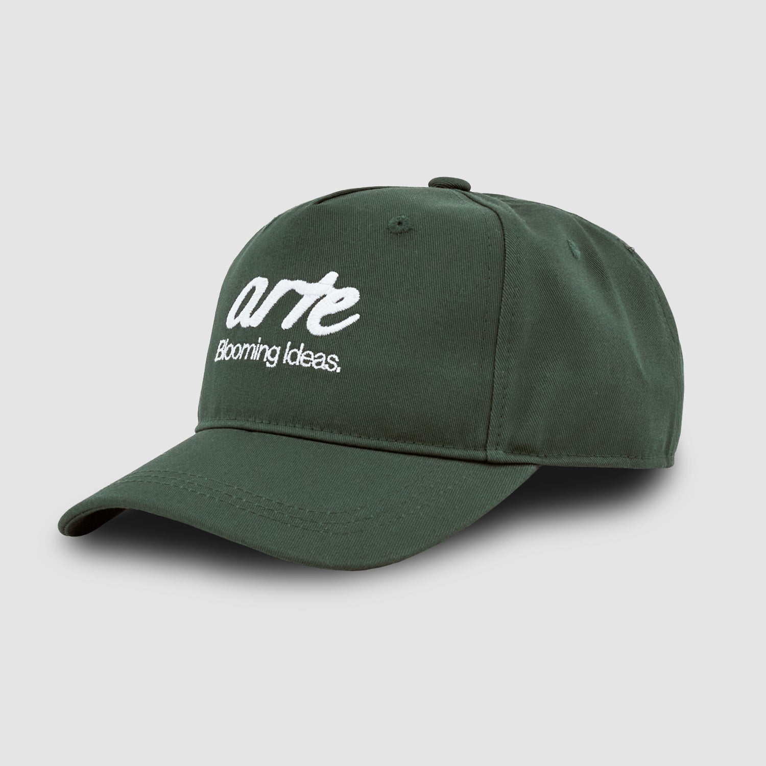 Casquette avec logo brodé sur le devant - Vert