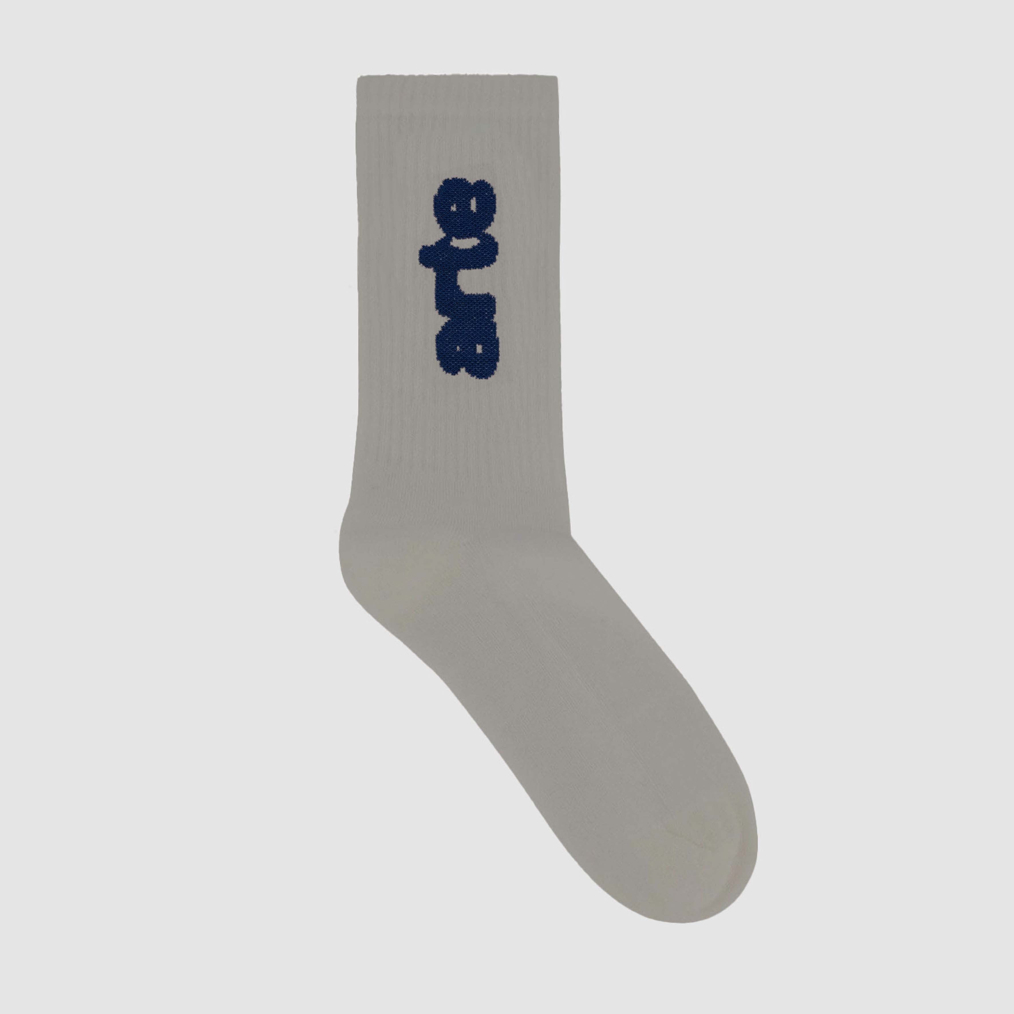 Chaussettes Blurred Vertical - Gris