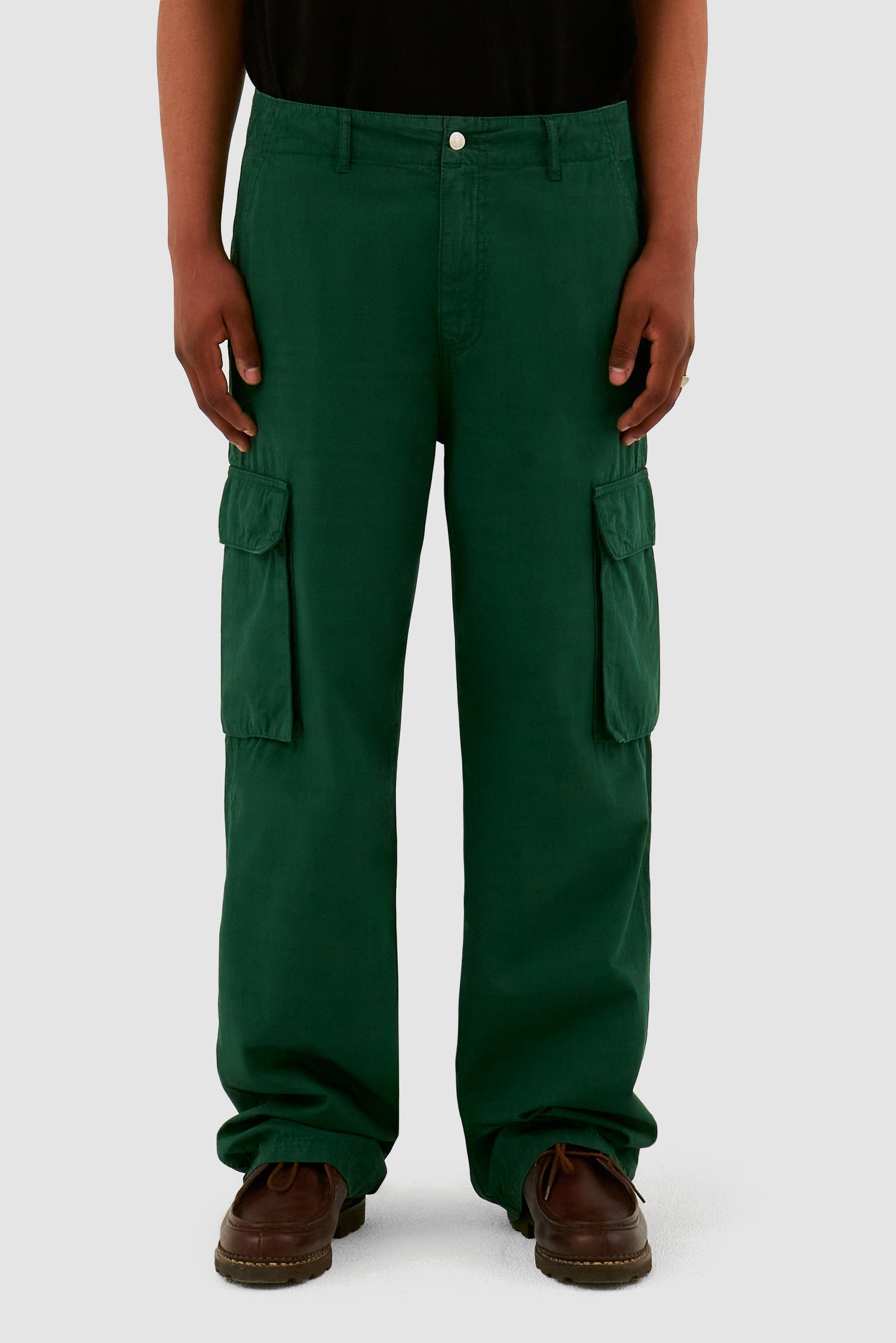 Pantalon cargo - Vert