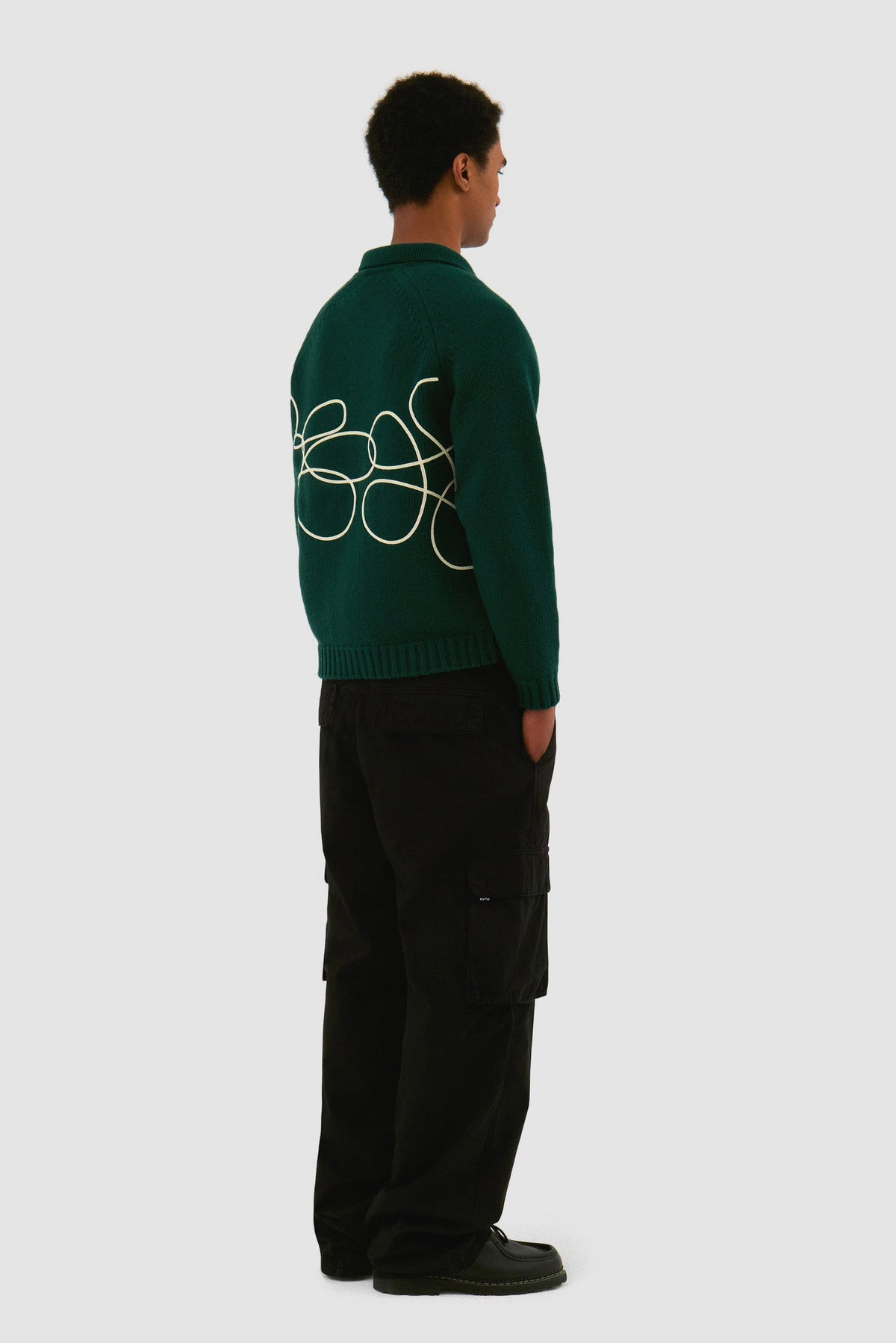 Pantalon cargo - Noir