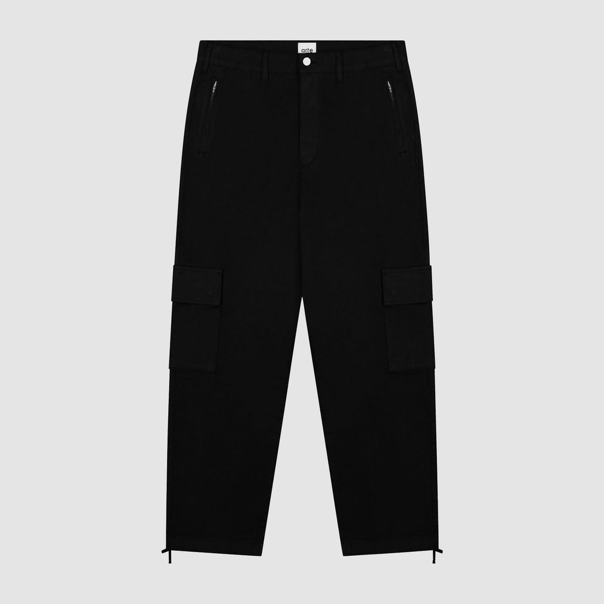Pantalon cargo bas - Noir