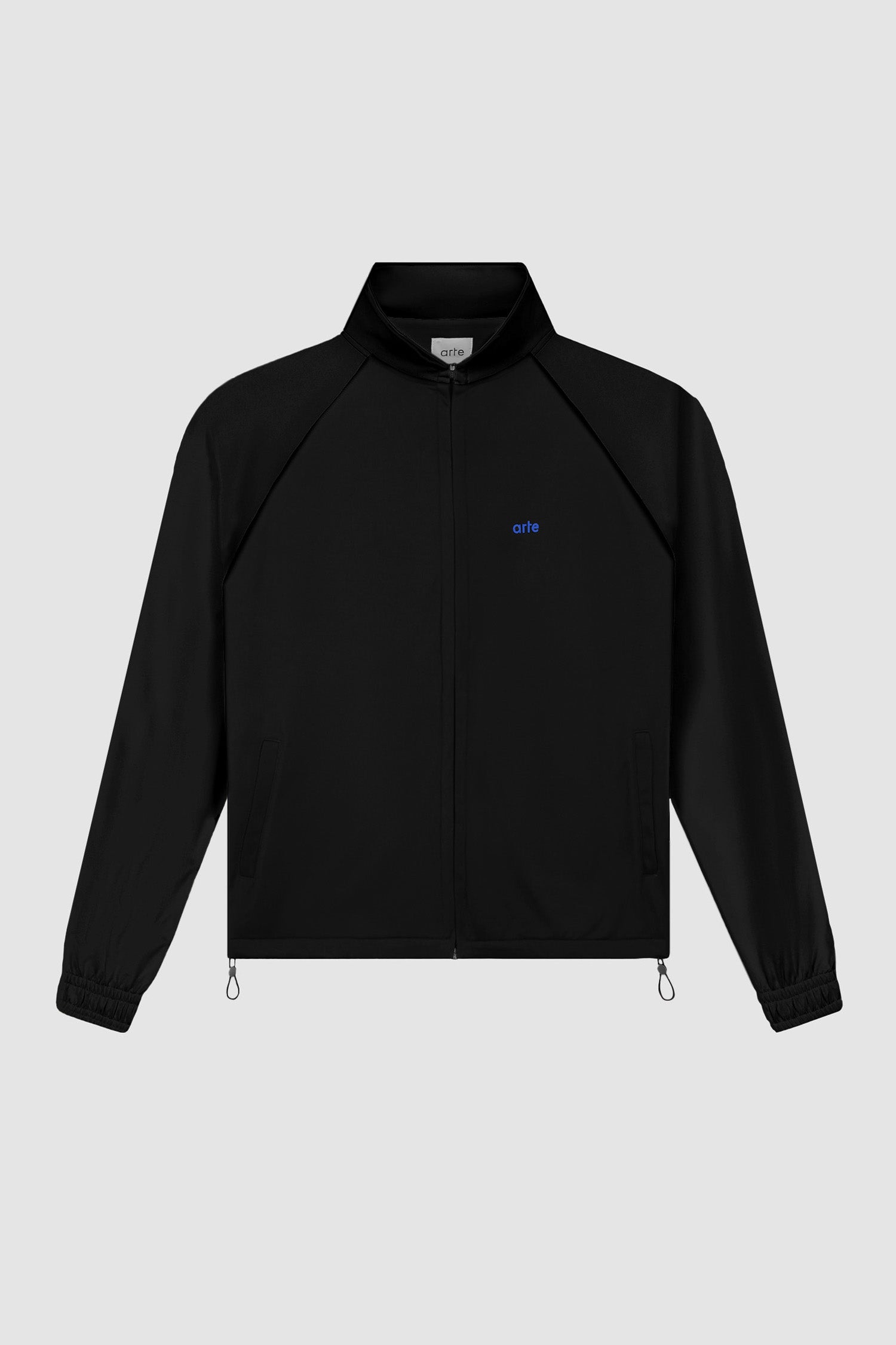Top de survêtement cardé - Noir