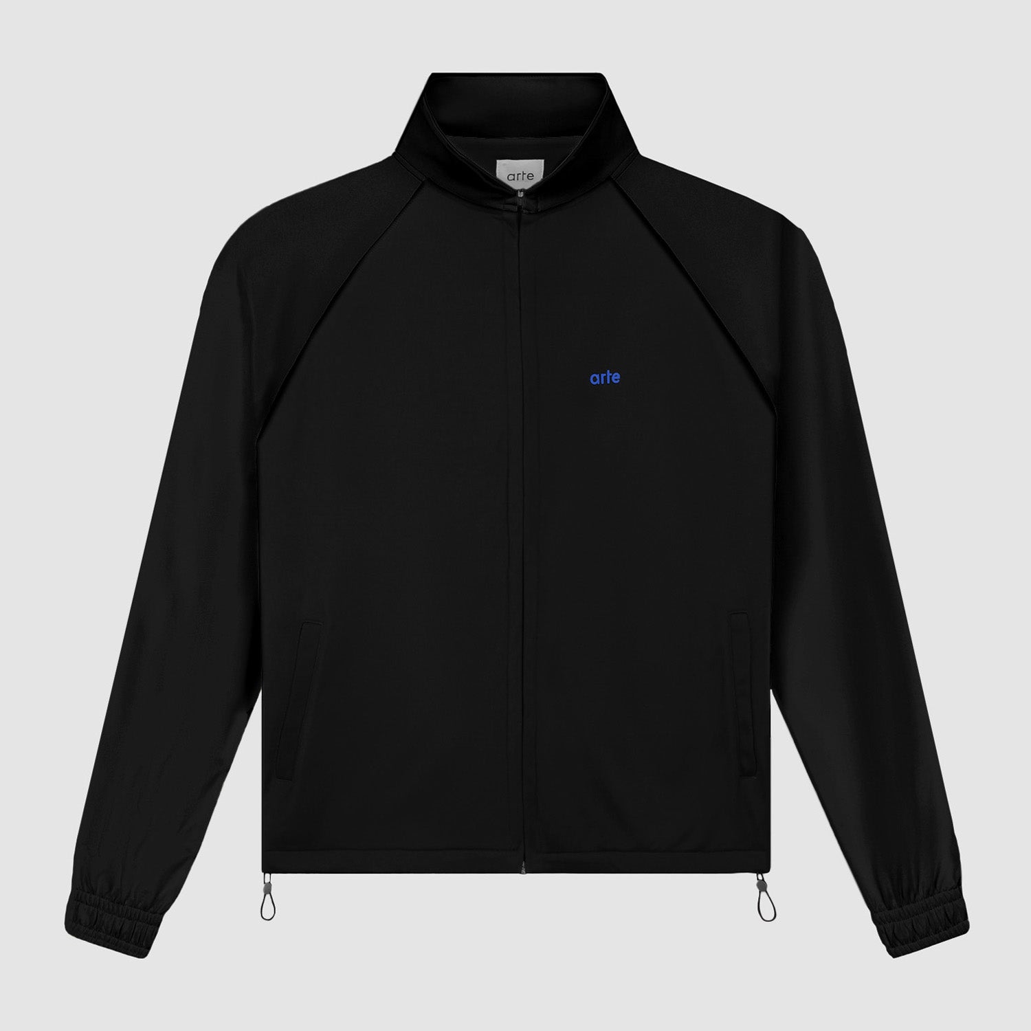 Top de survêtement cardé - Noir