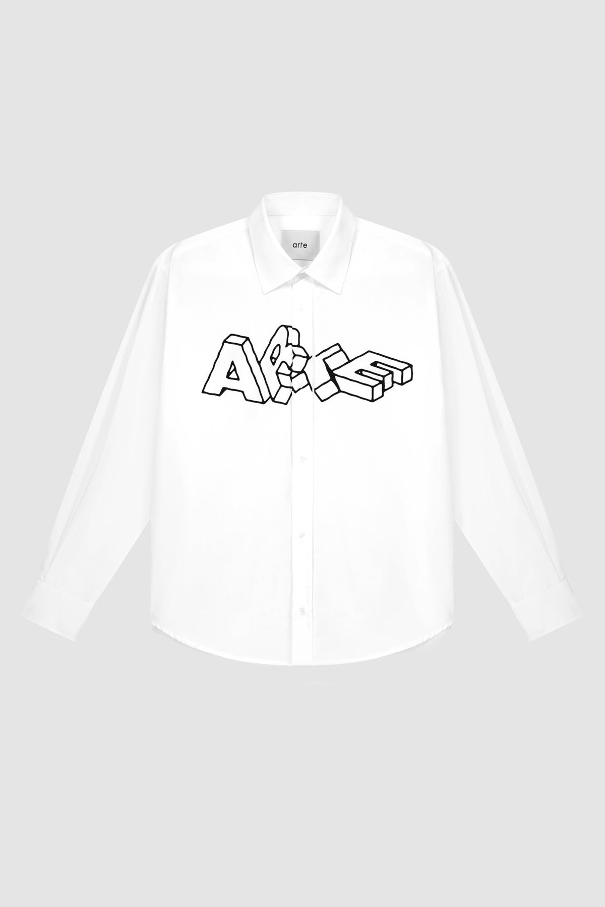 Arte Blocks Shirt - Blanc