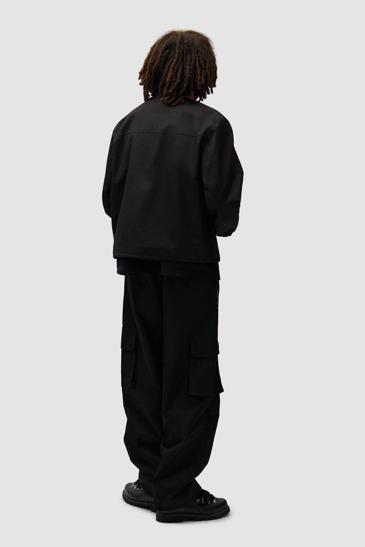 Veste Ripstop cirée - Noir