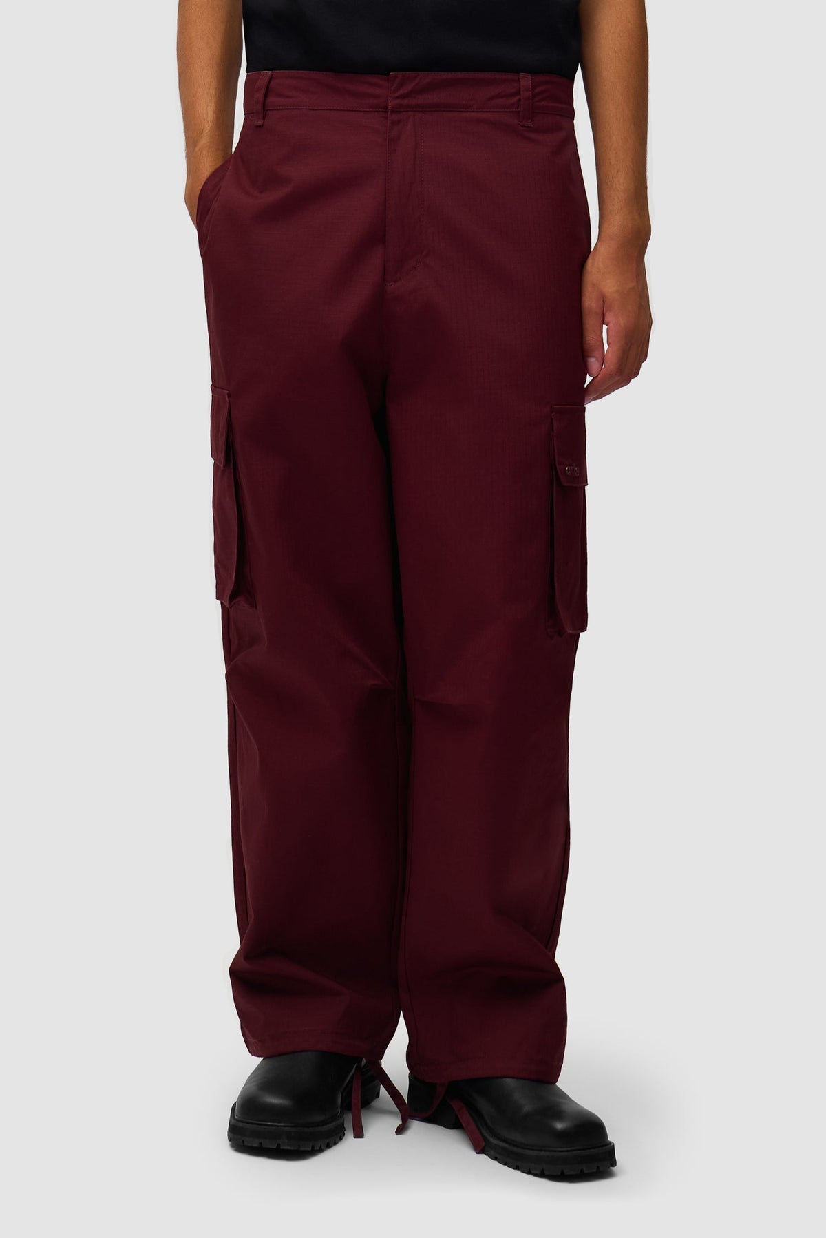 Pantalon Ripstop ciré - Bordeaux