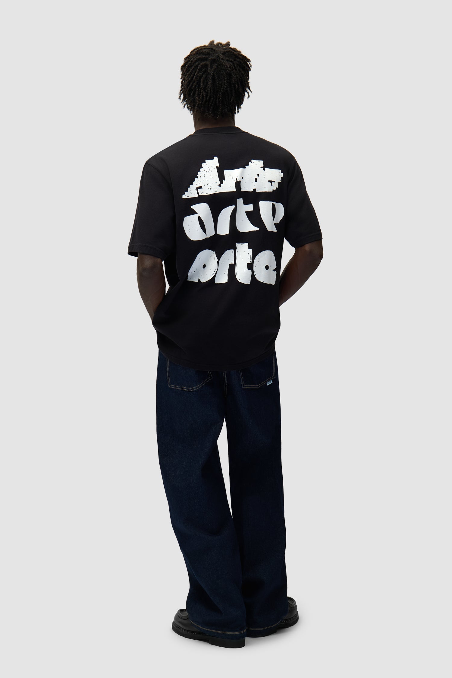 Multi Arte T-Shirt imprimé - Noir