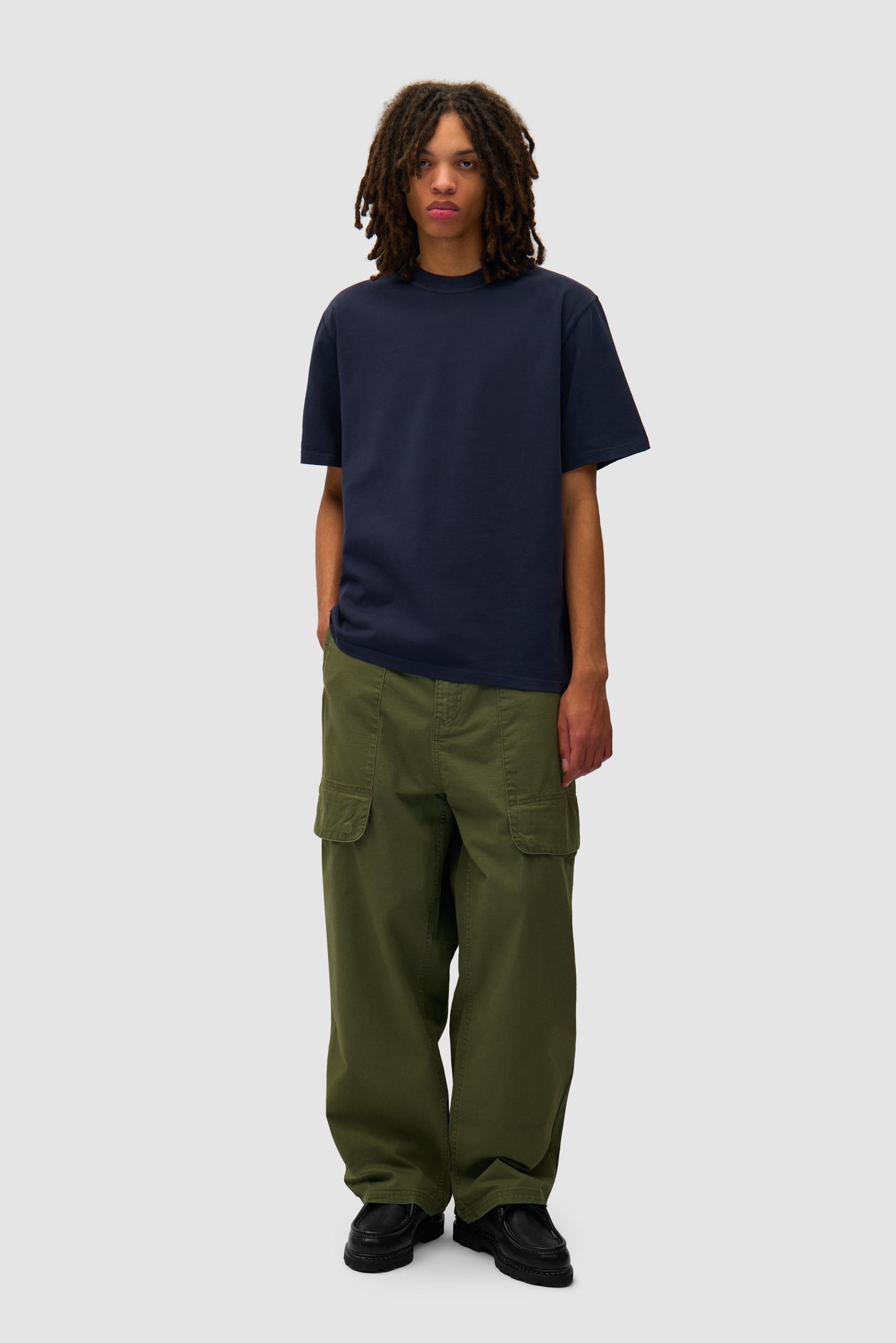 T-shirt imprimé Blocks - Marine