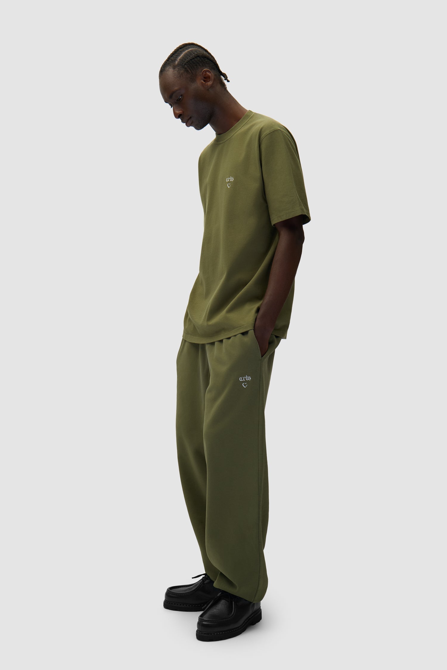 Arte - T-shirt cœur - Vert