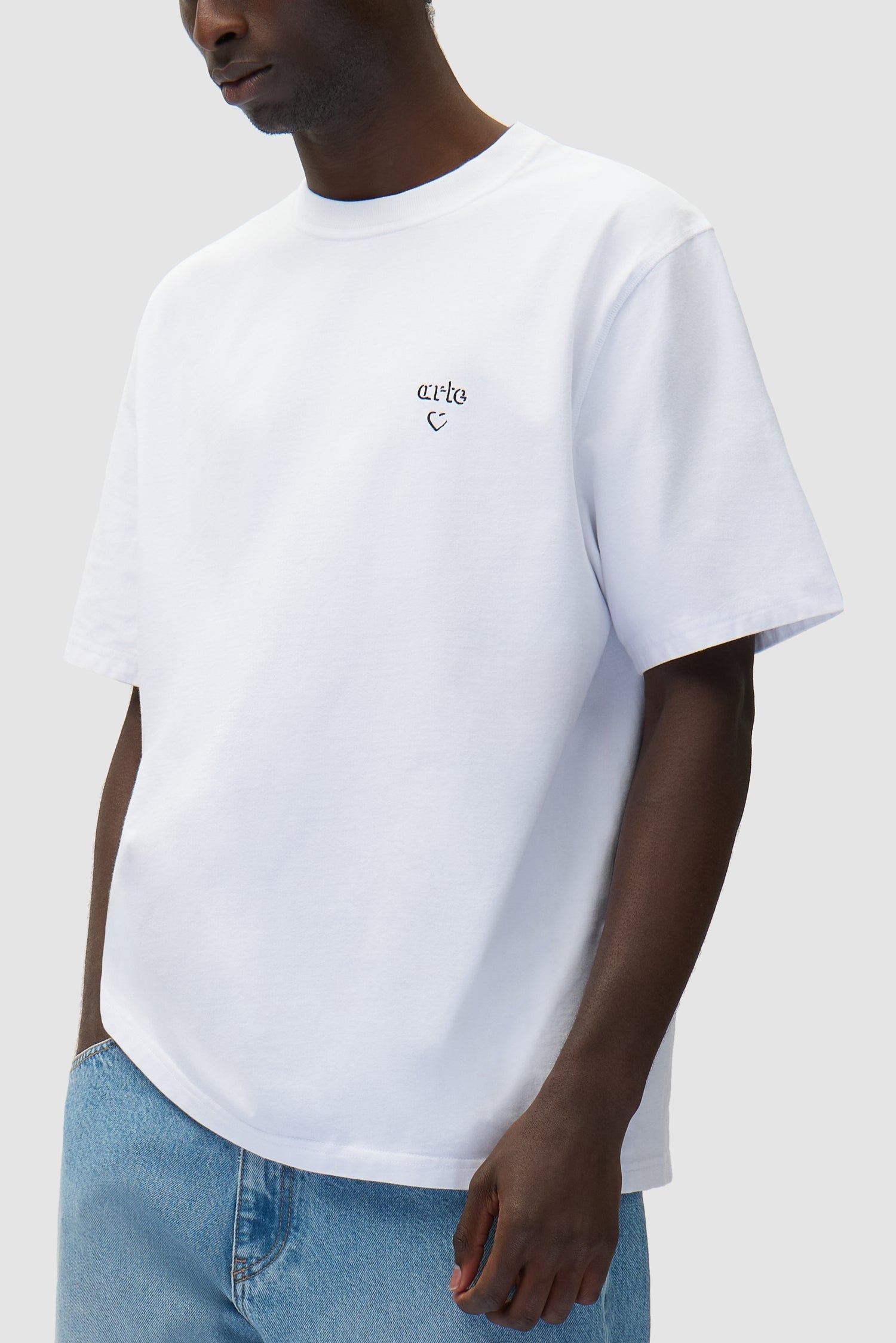 Arte - T-shirt cœur - blanc