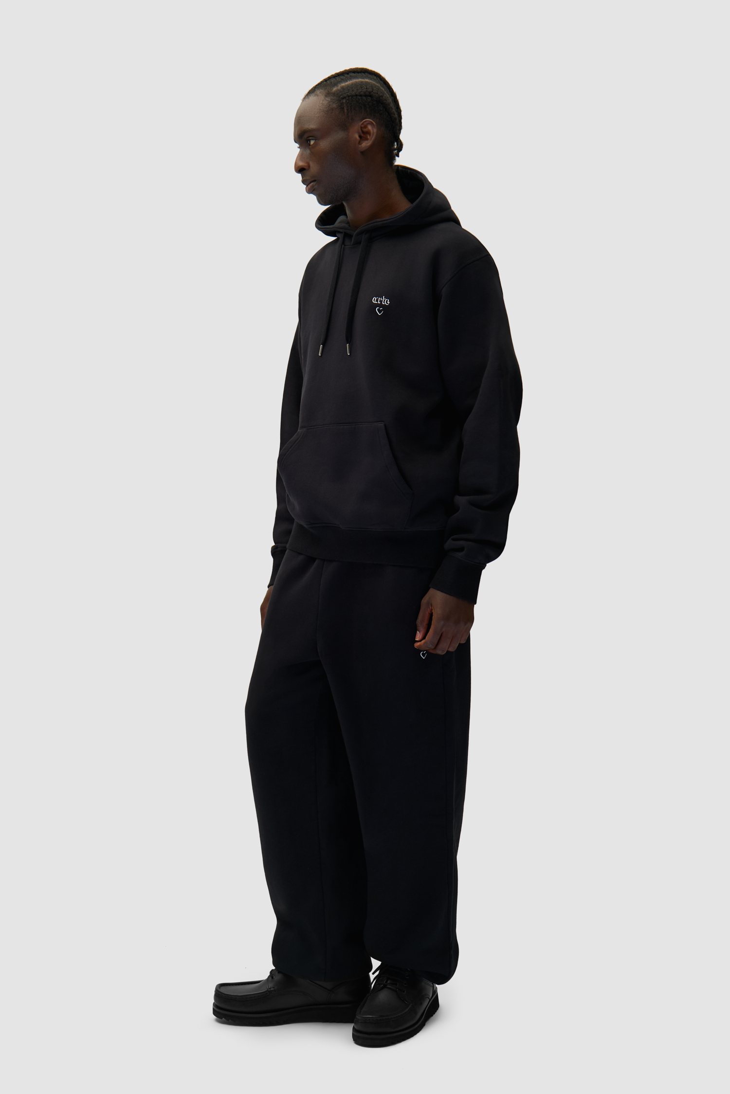 Arte Heart Hoodie - Noir