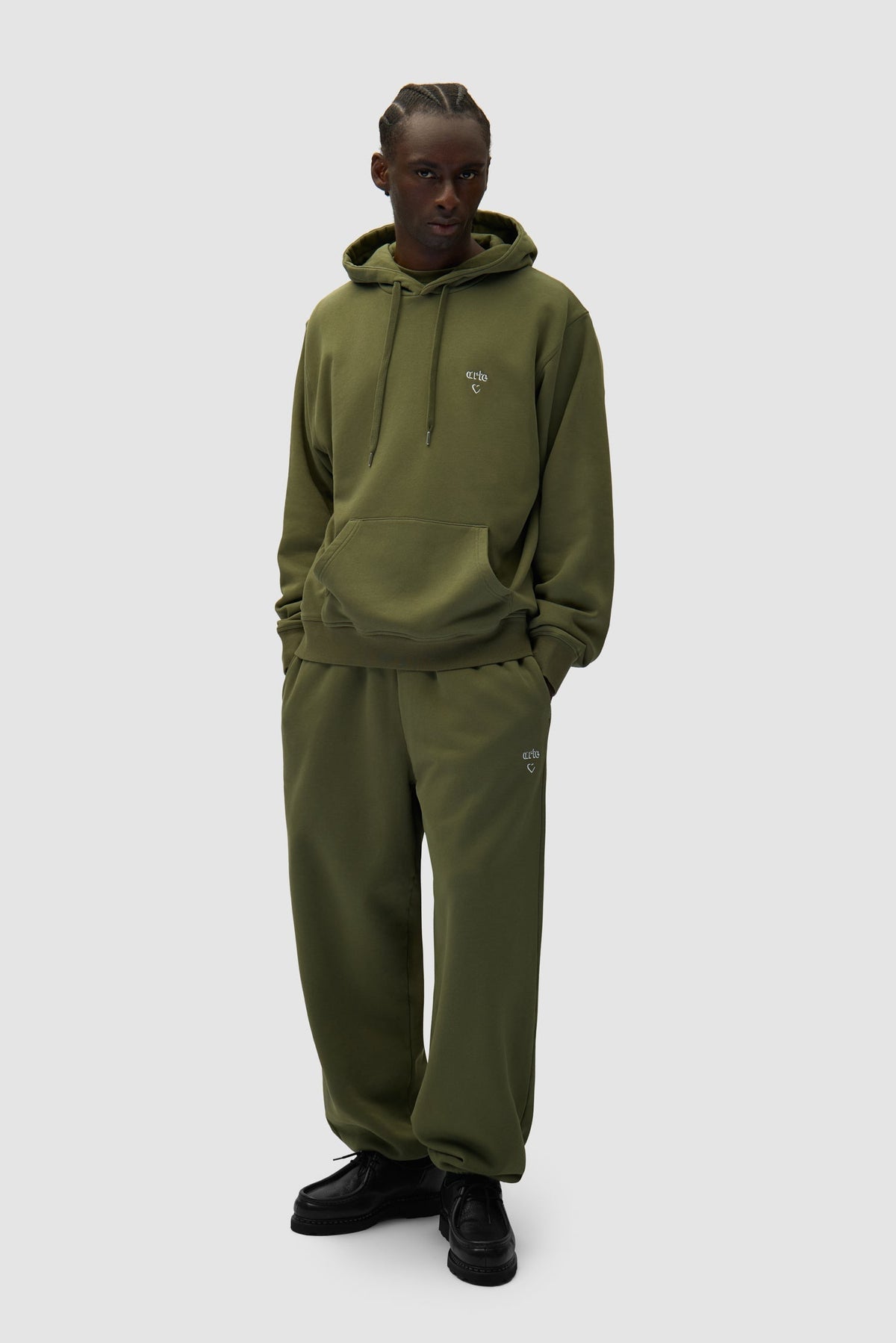 Arte Heart Hoodie - Vert