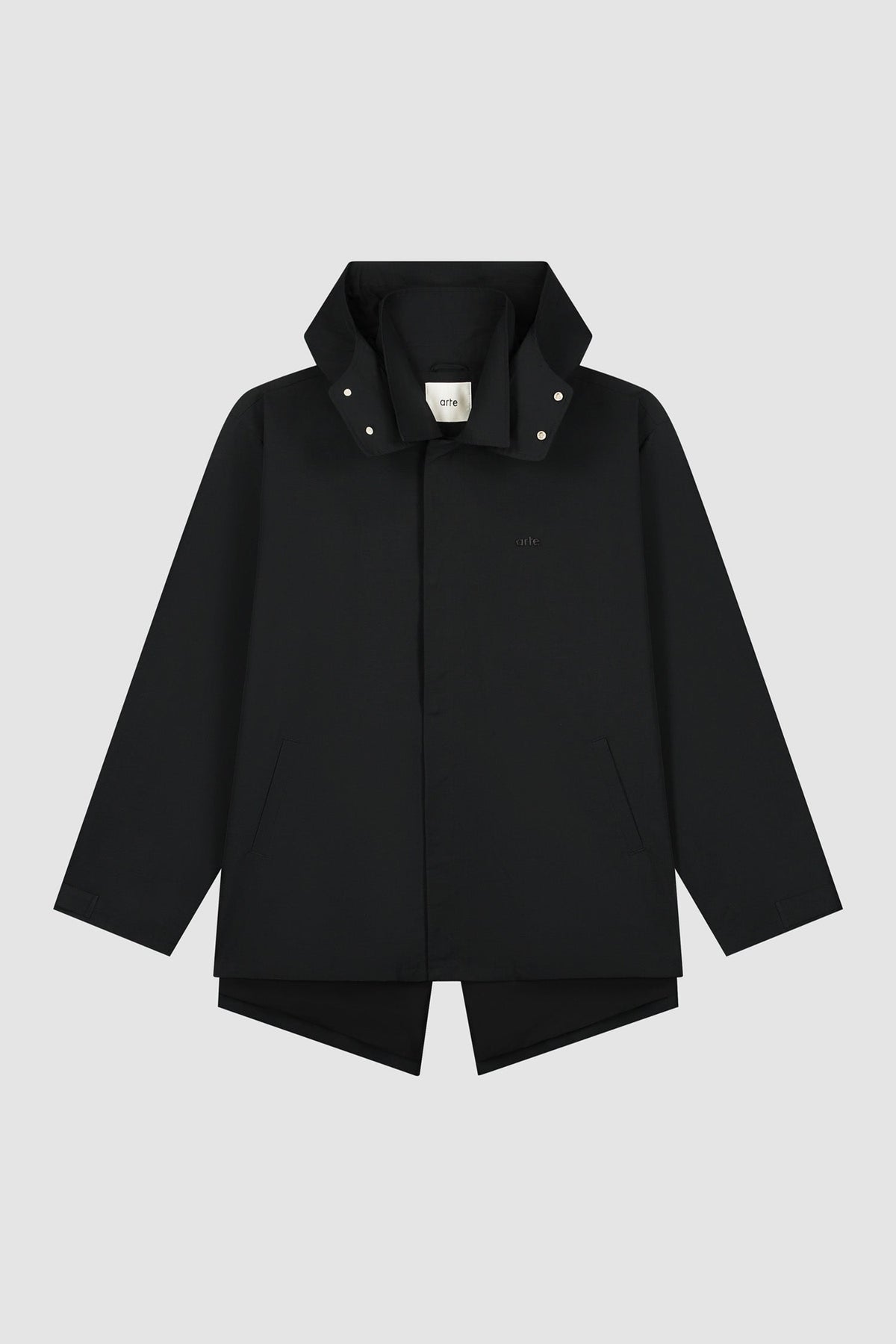 Manteau noir - Noir