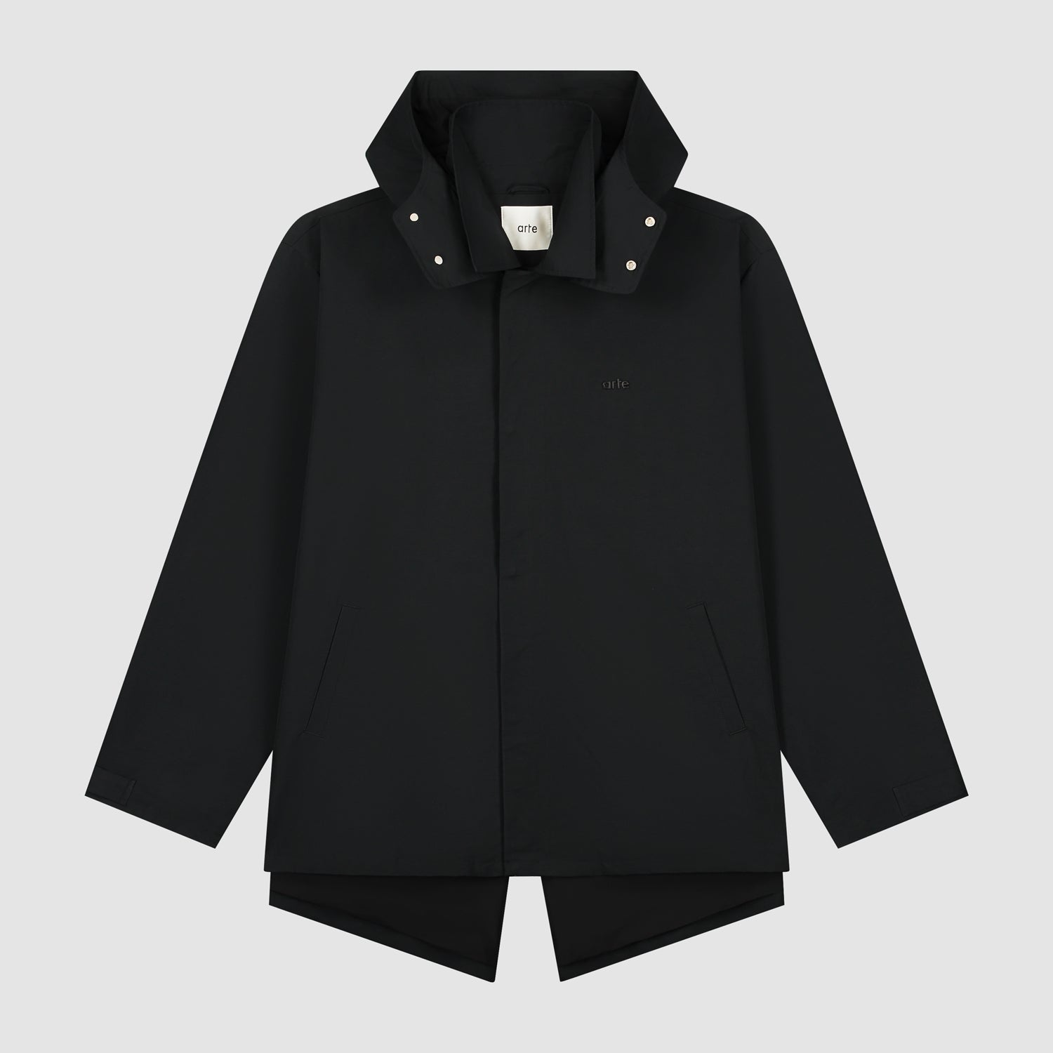 Manteau noir - Noir