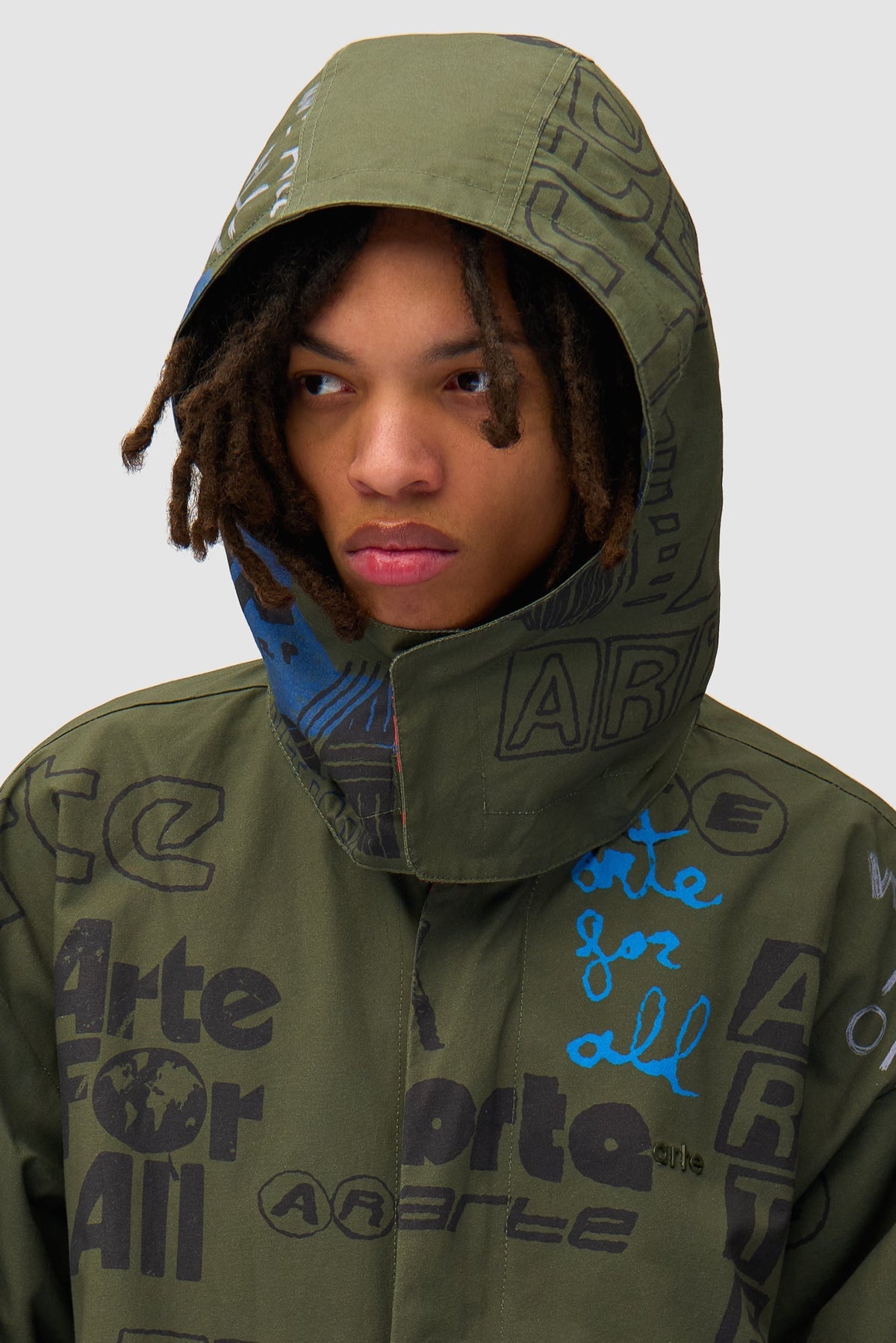 Art Saves Coat - Vert foncé