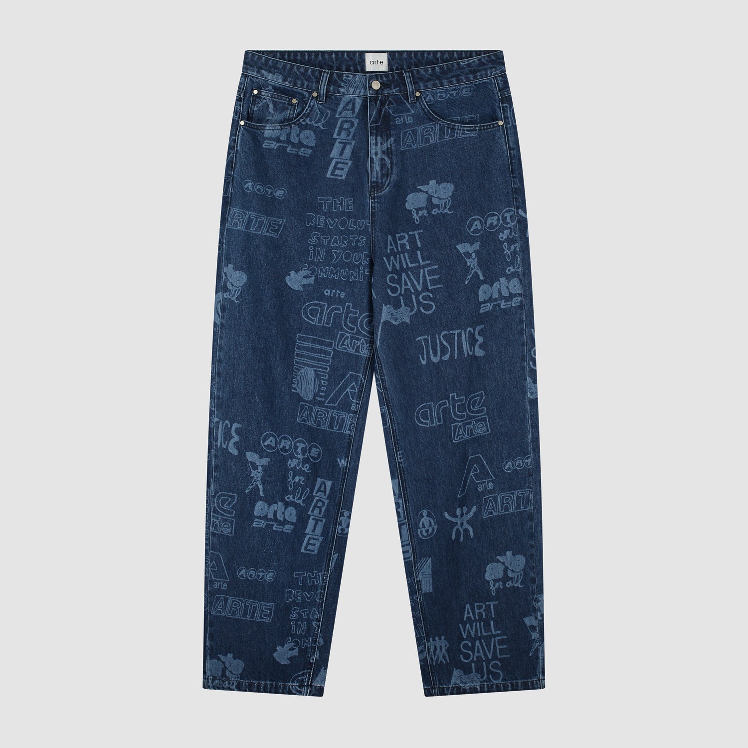 Pantalon Graffiti Allover - Bleach