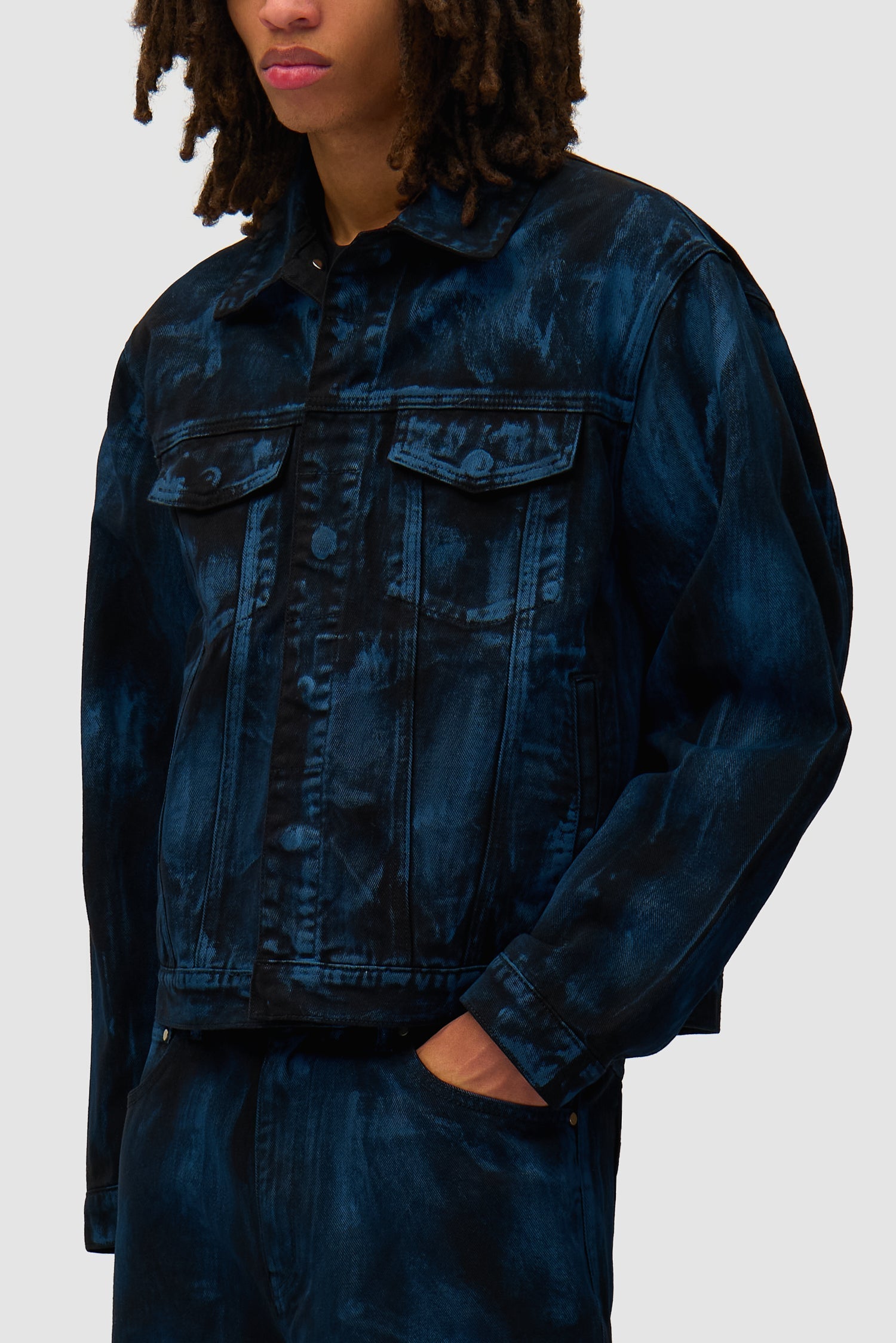 Veste peinture - Noir