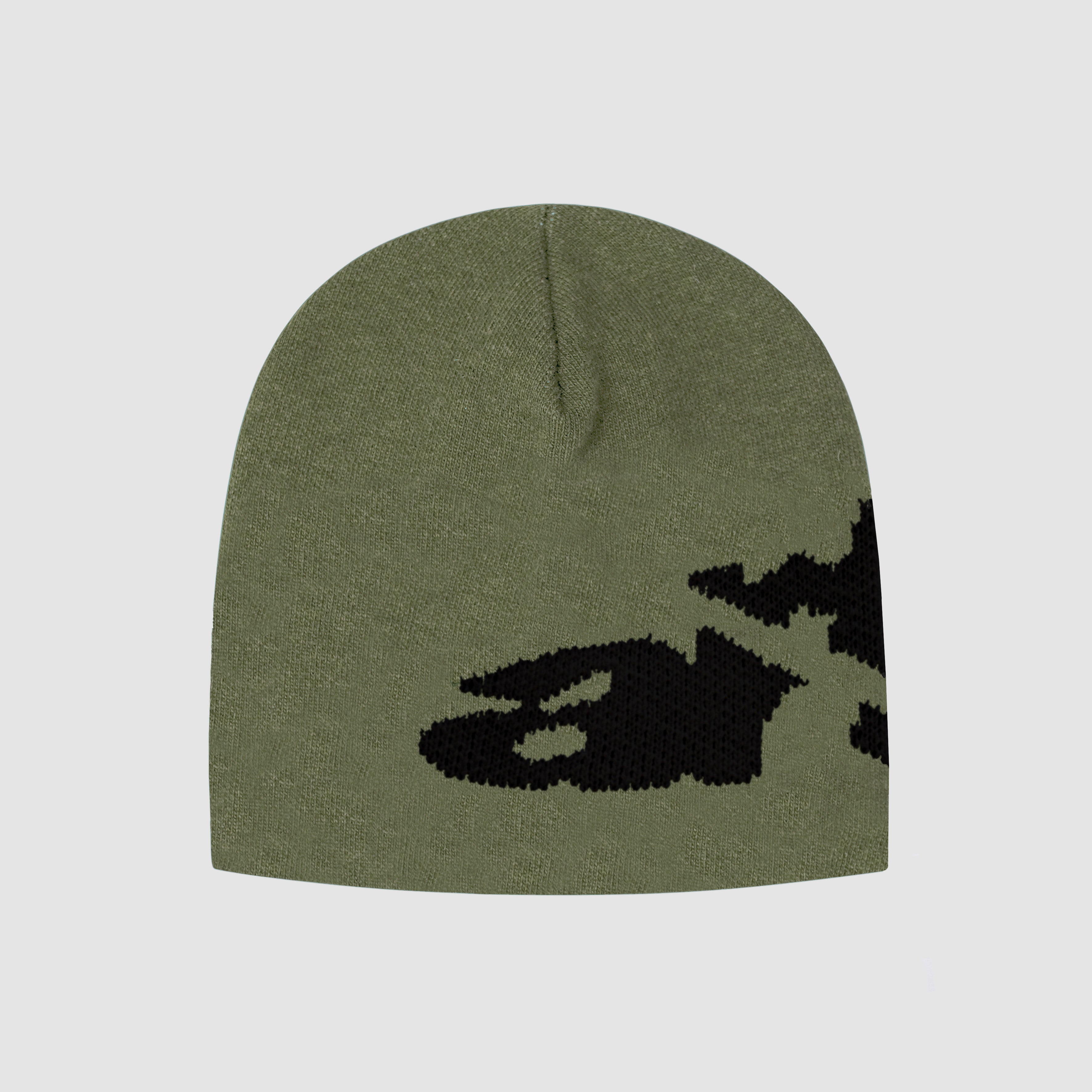 Bonnet déchiré Arte Side Beanie - Vert