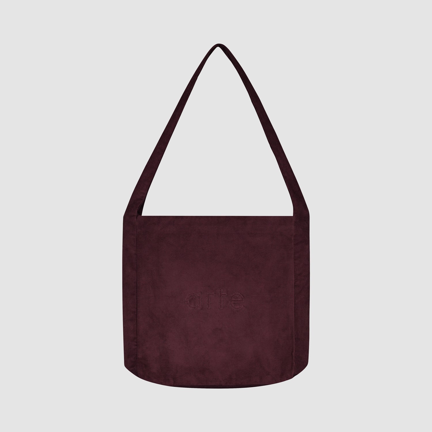 Sac en velours côtelé - Bordeaux