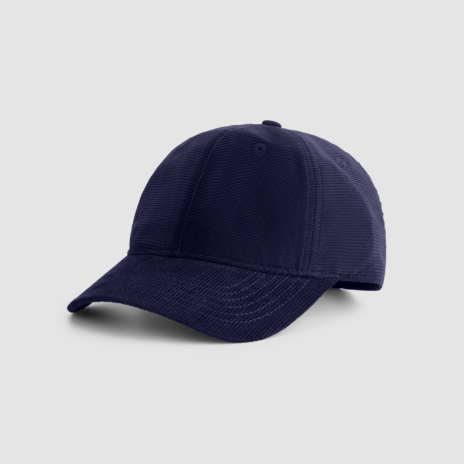 Casquette en velours côtelé - Marine