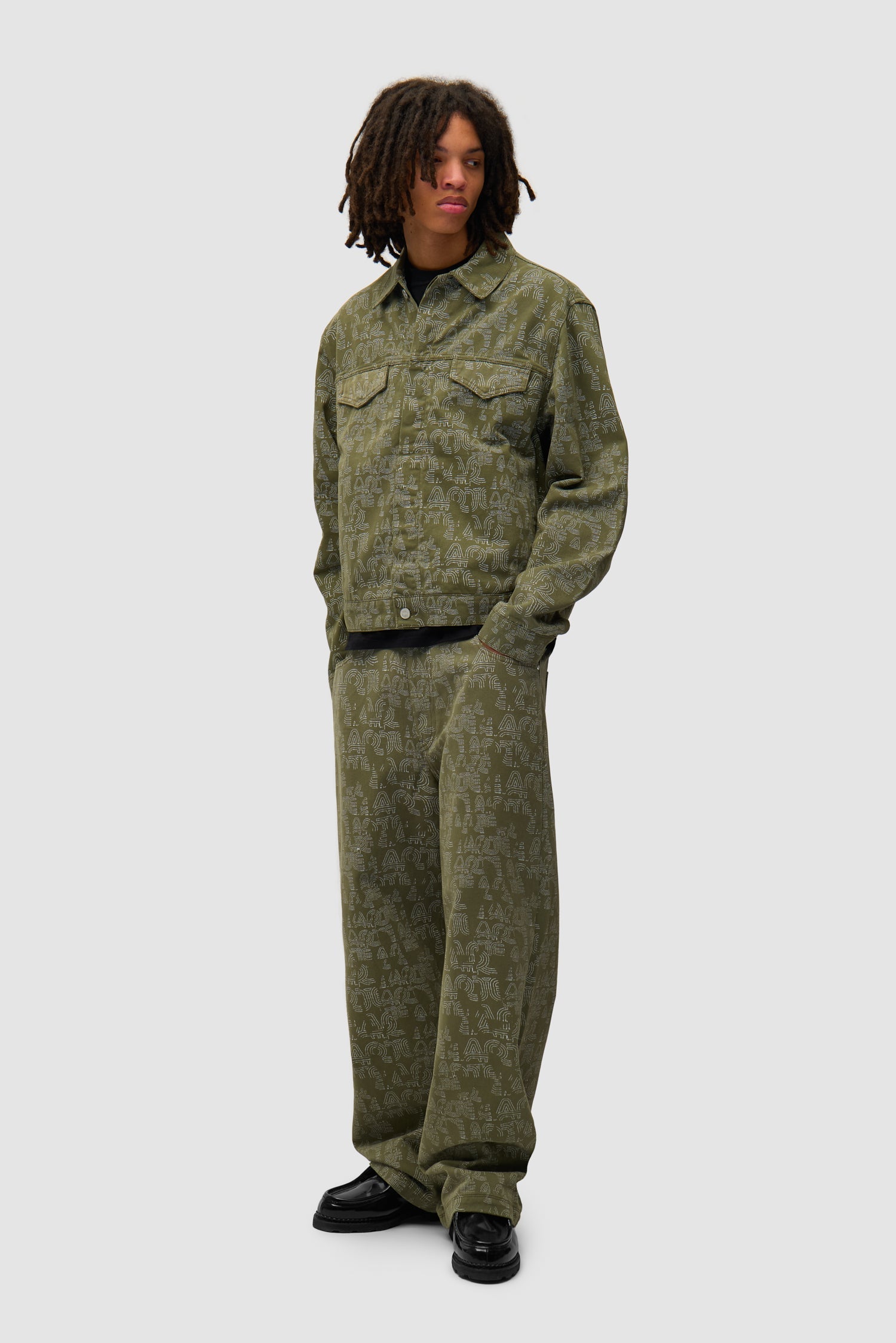 Veste Allover Arte - Vert