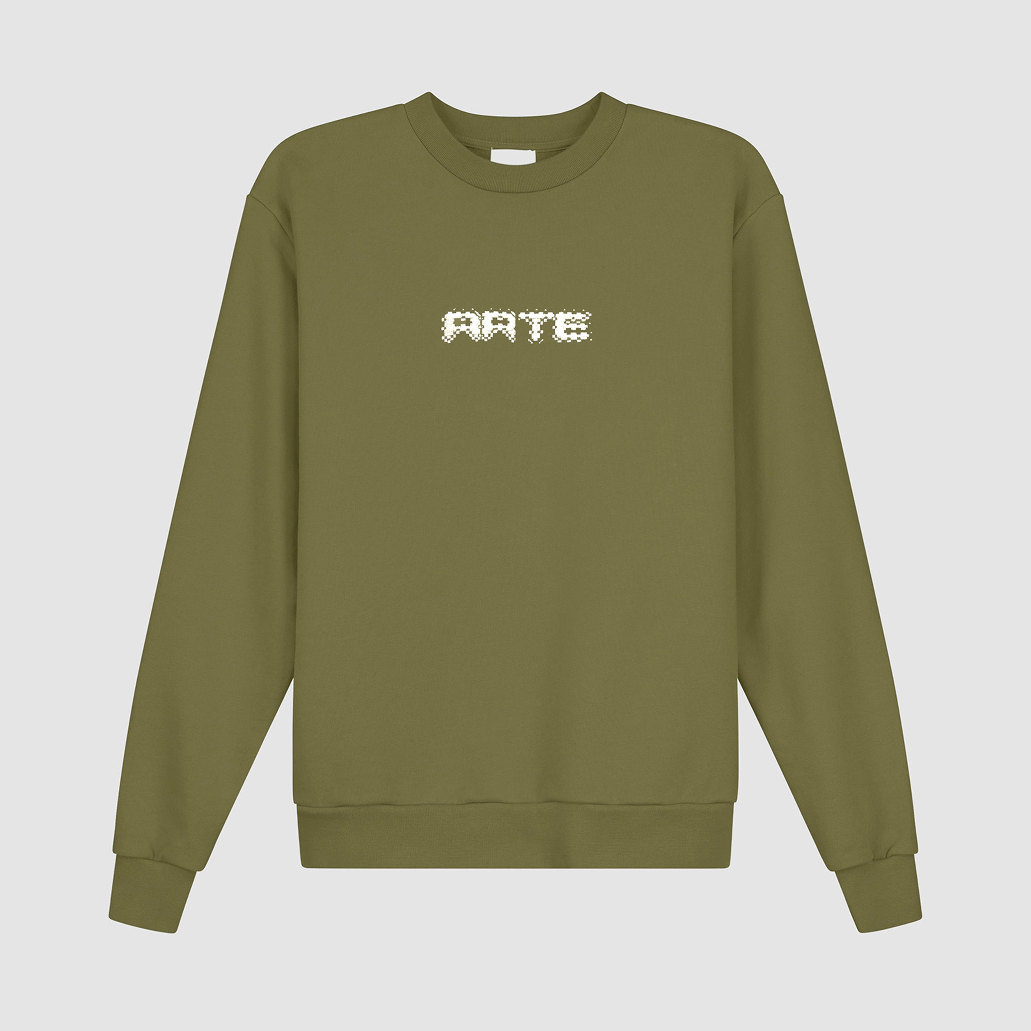 Arte Pixel Crewneck - Vert